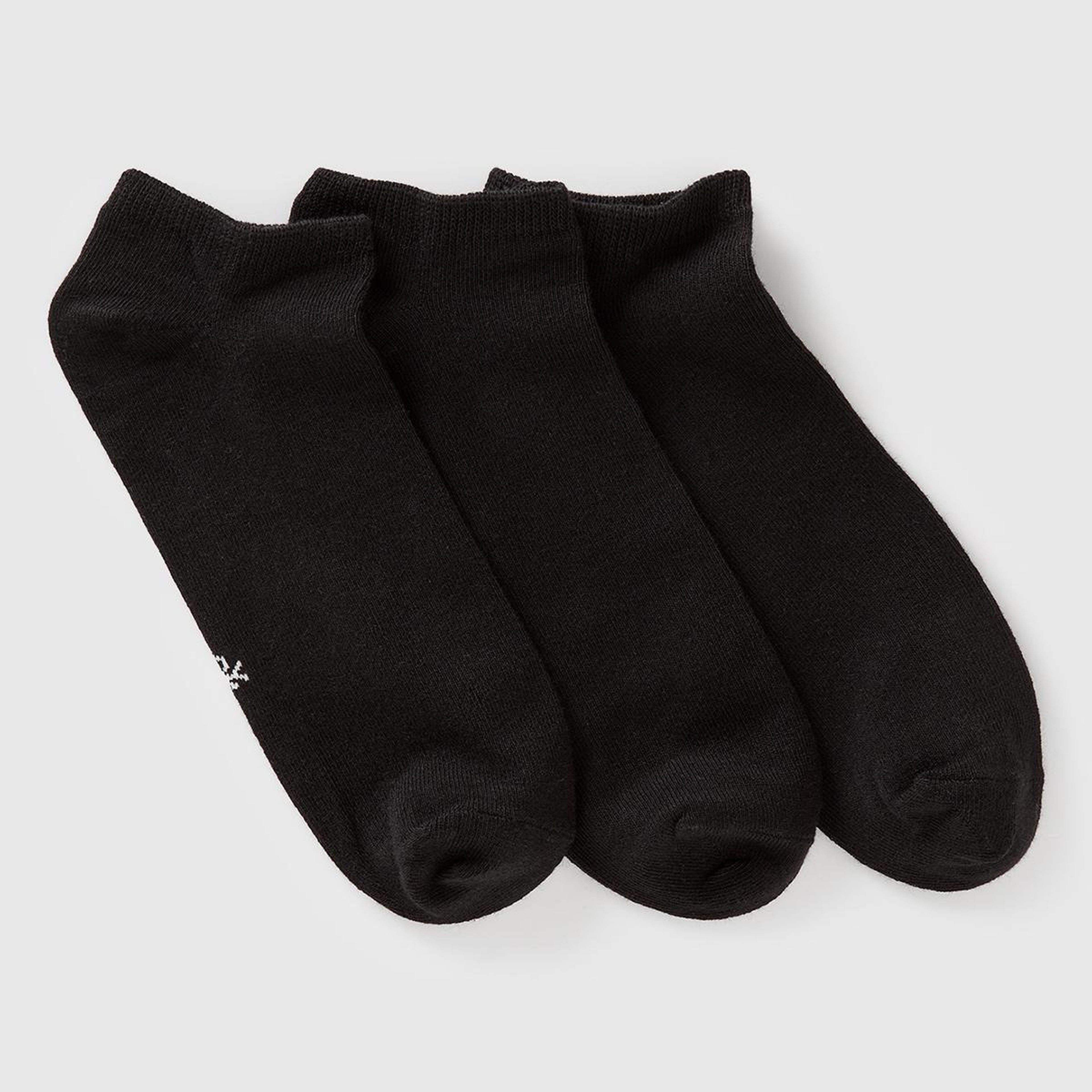 Unisex Lacivert 3'lü Patik Çorap