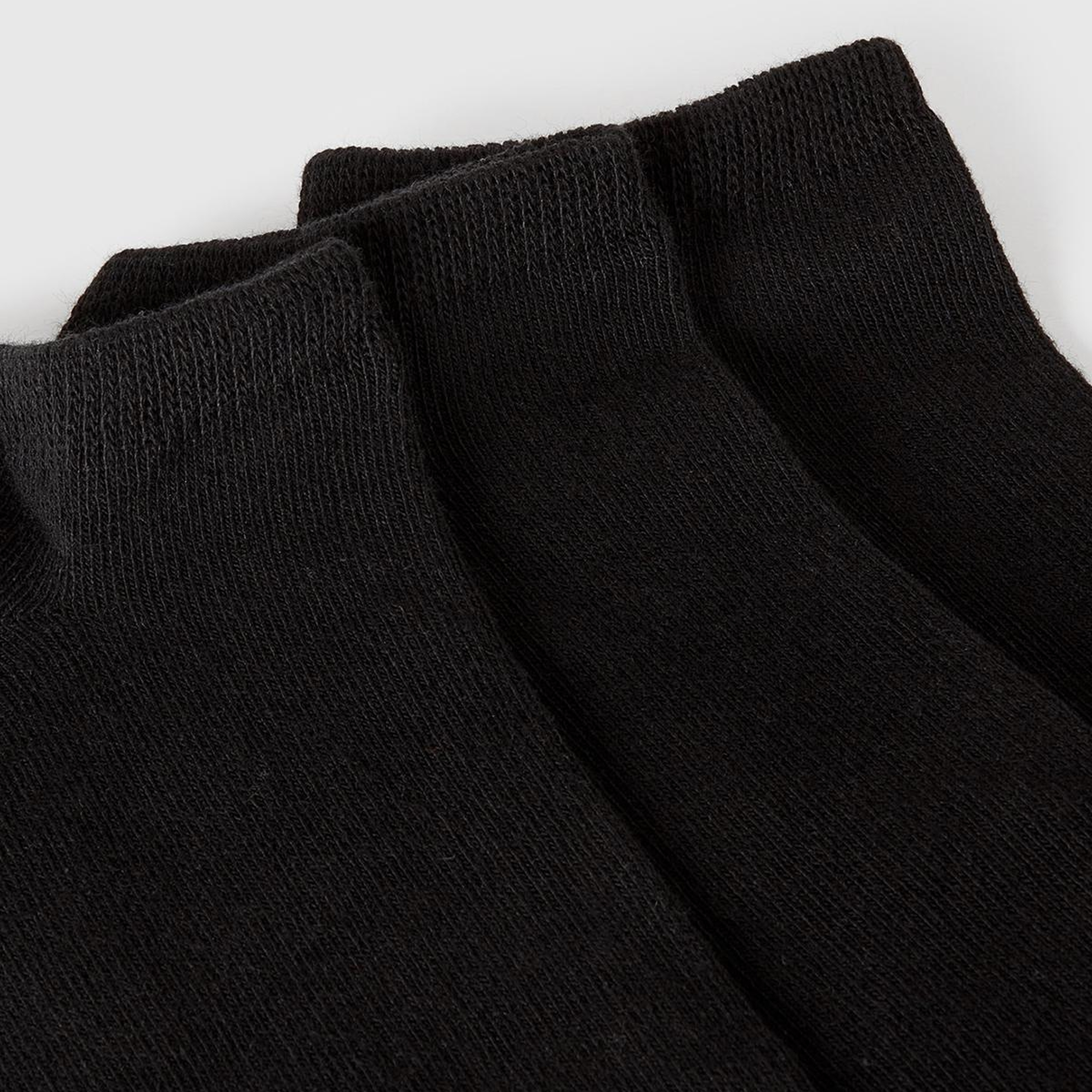 Unisex Lacivert 3'lü Patik Çorap