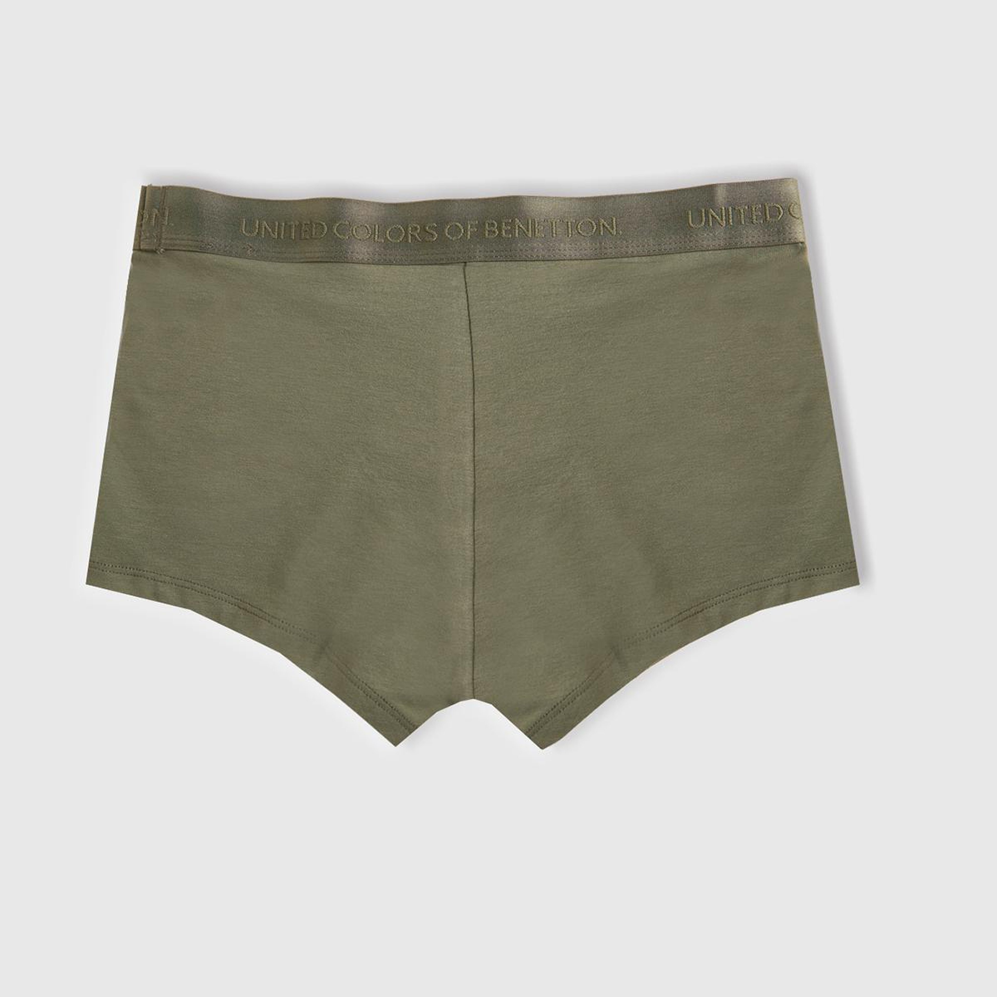 Erkek Siyah Pamuk Karışımlı Logo Bantlı 3'lü Boxer Seti