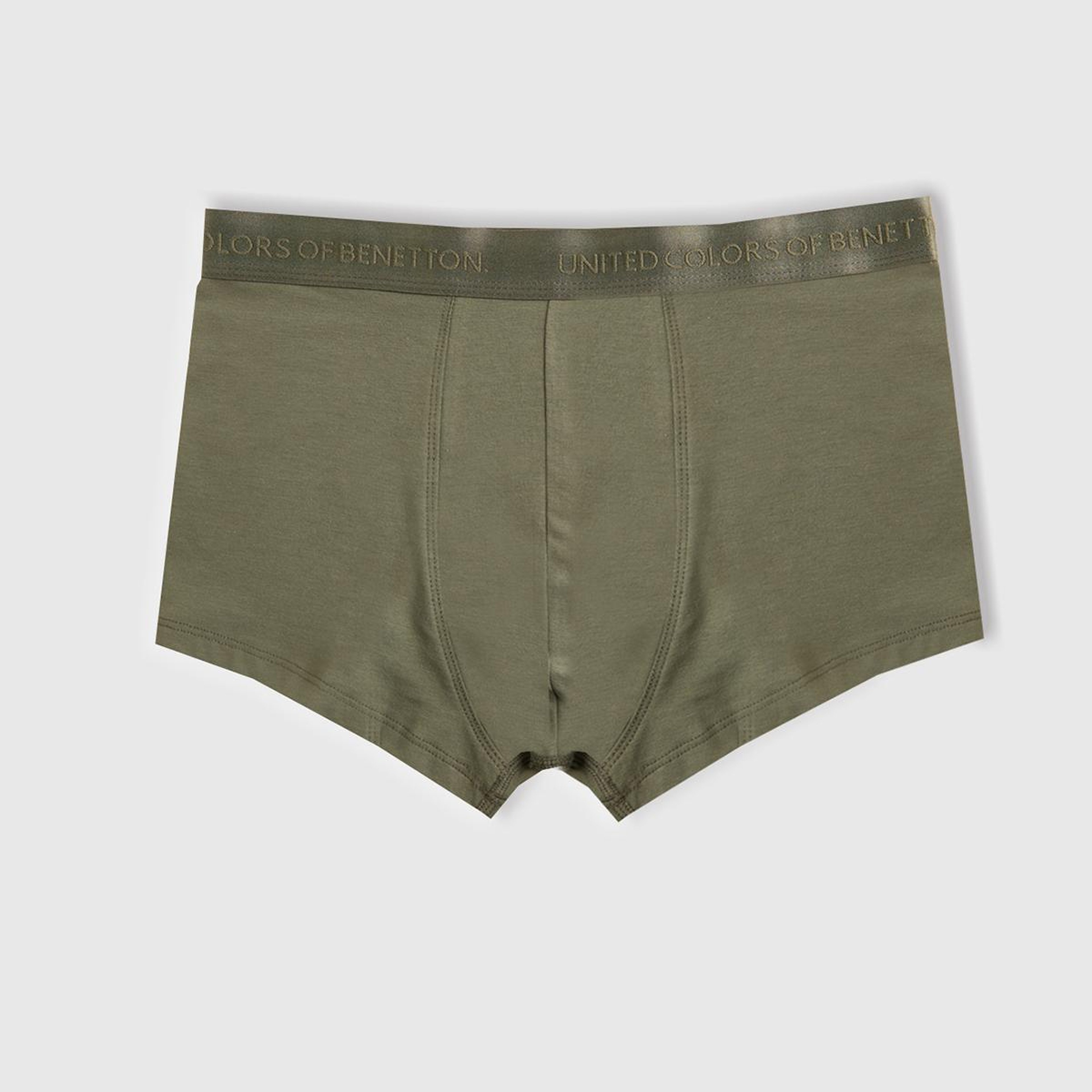 Erkek Siyah Pamuk Karışımlı Logo Bantlı 3'lü Boxer Seti