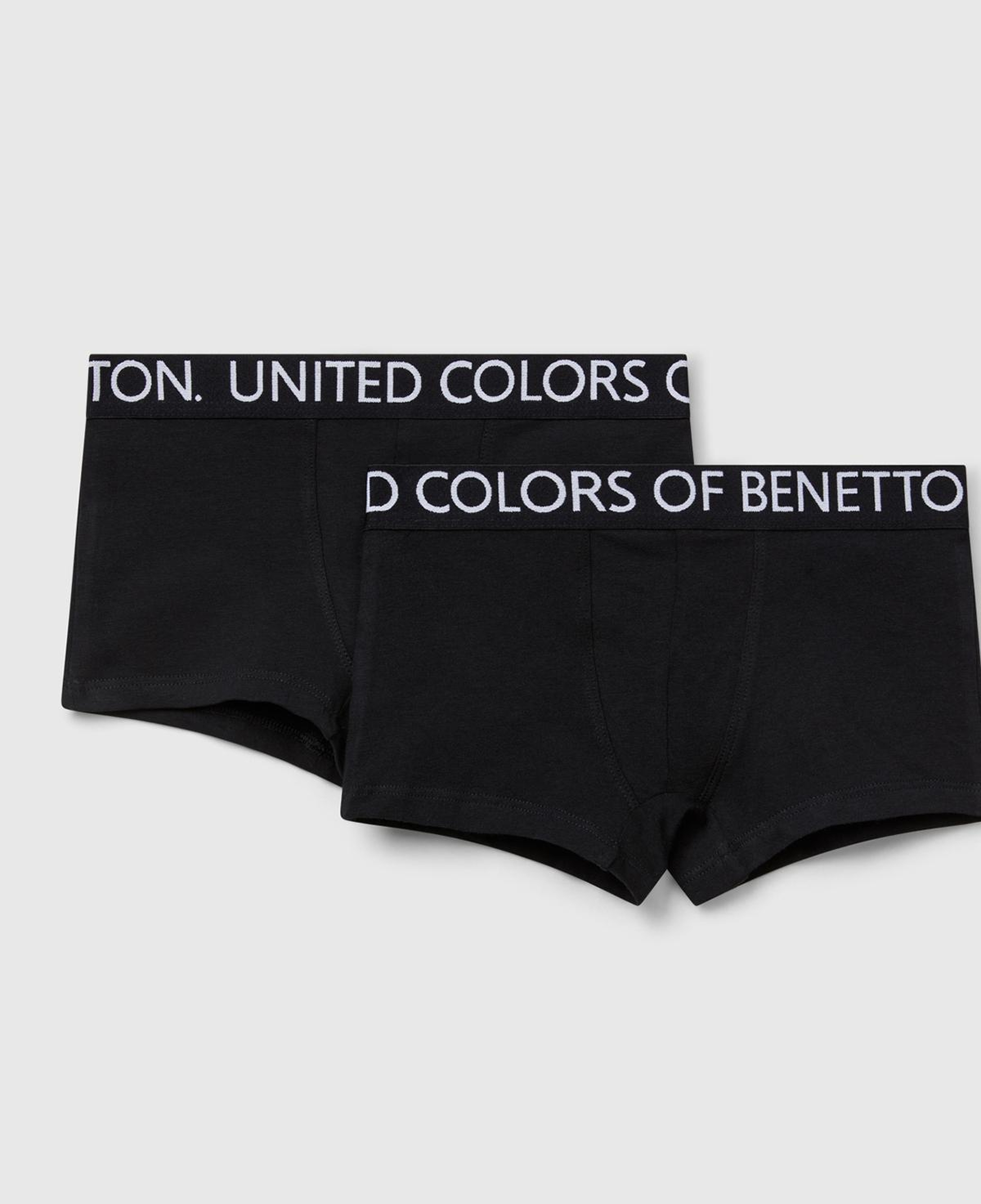 Erkek Çocuk Pembe Beli Logo Baskılı 2'li Boxer Seti
