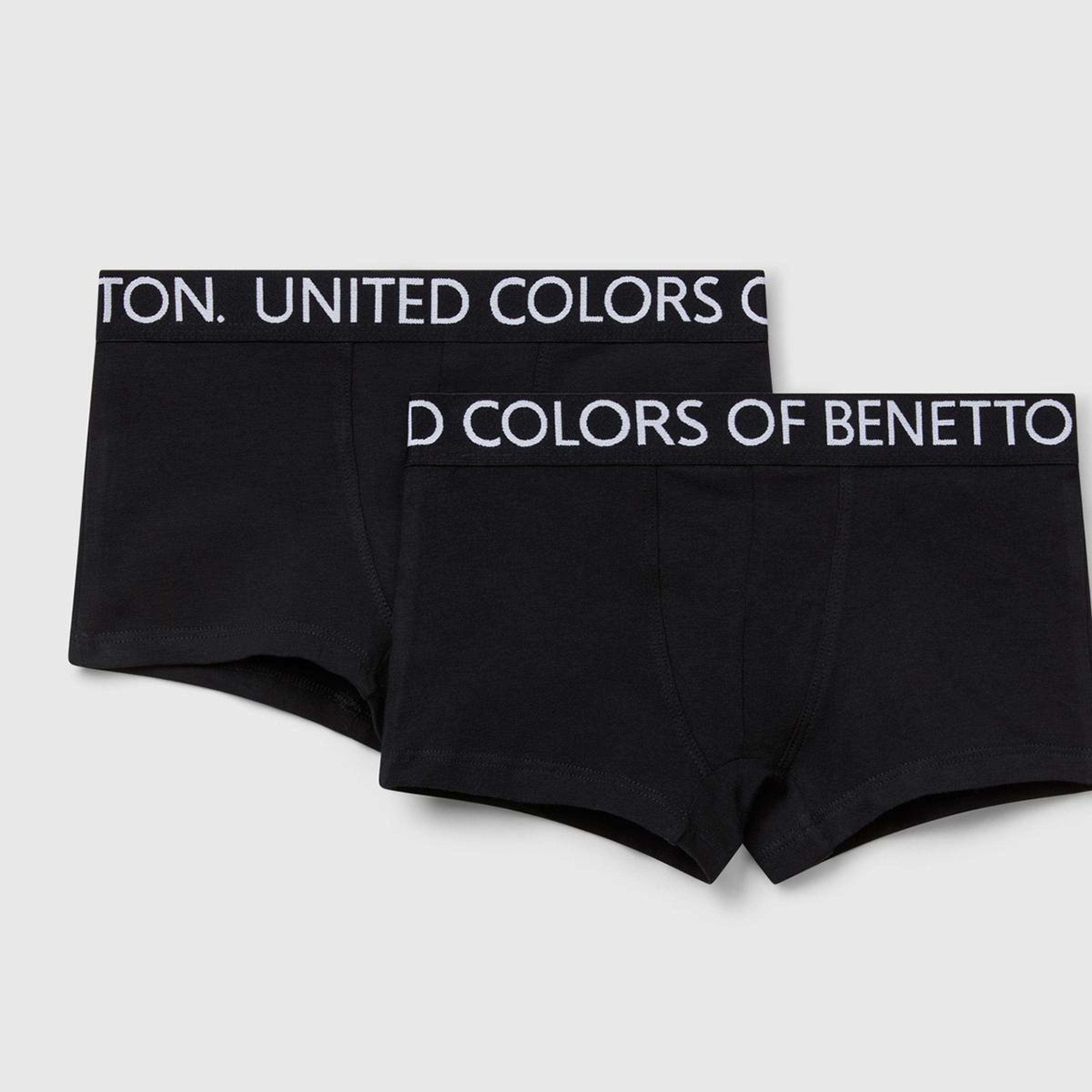Erkek Çocuk Pembe Beli Logo Baskılı 2'li Boxer Seti