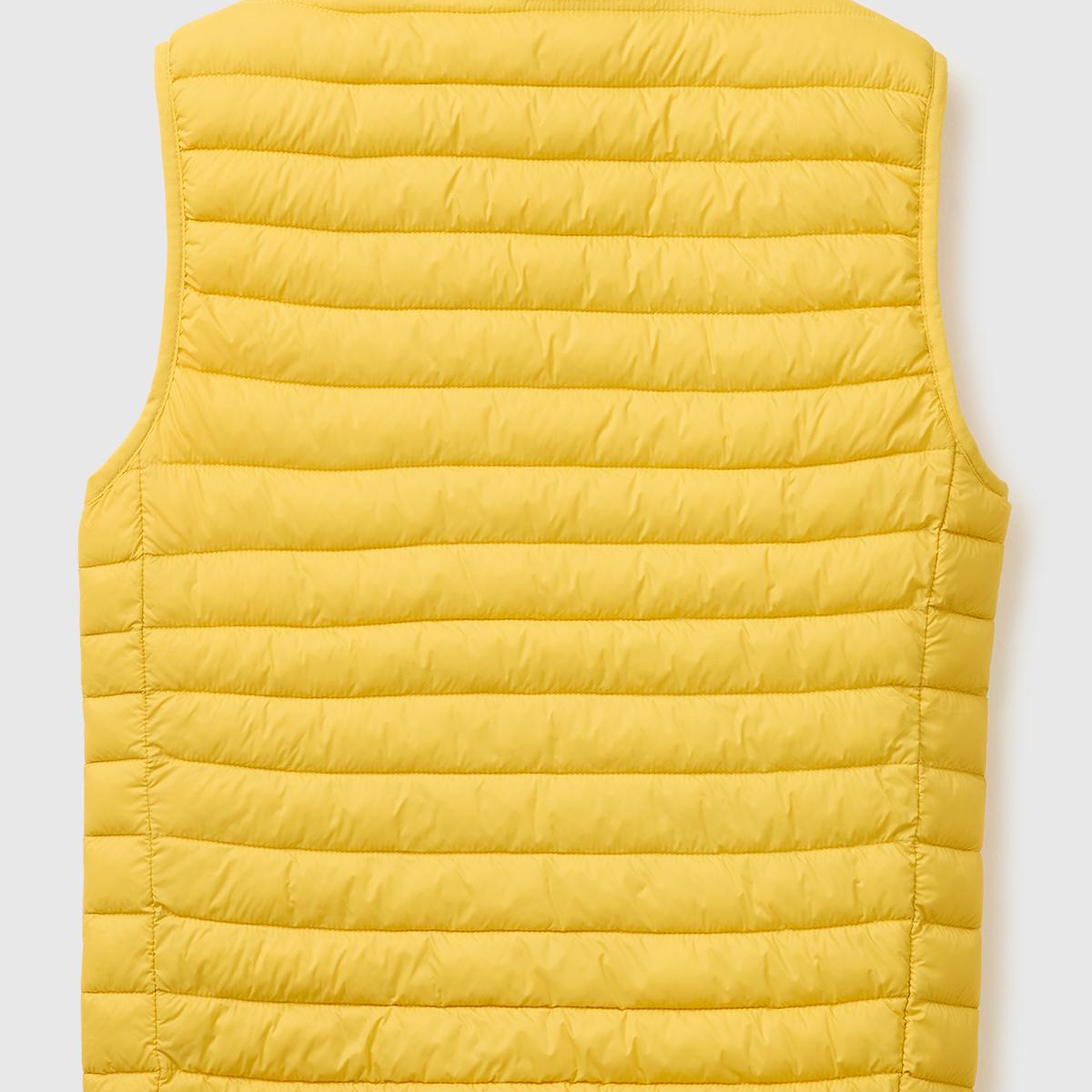 Erkek Sarı Polyester Dolgulu Regular Fit Yelek