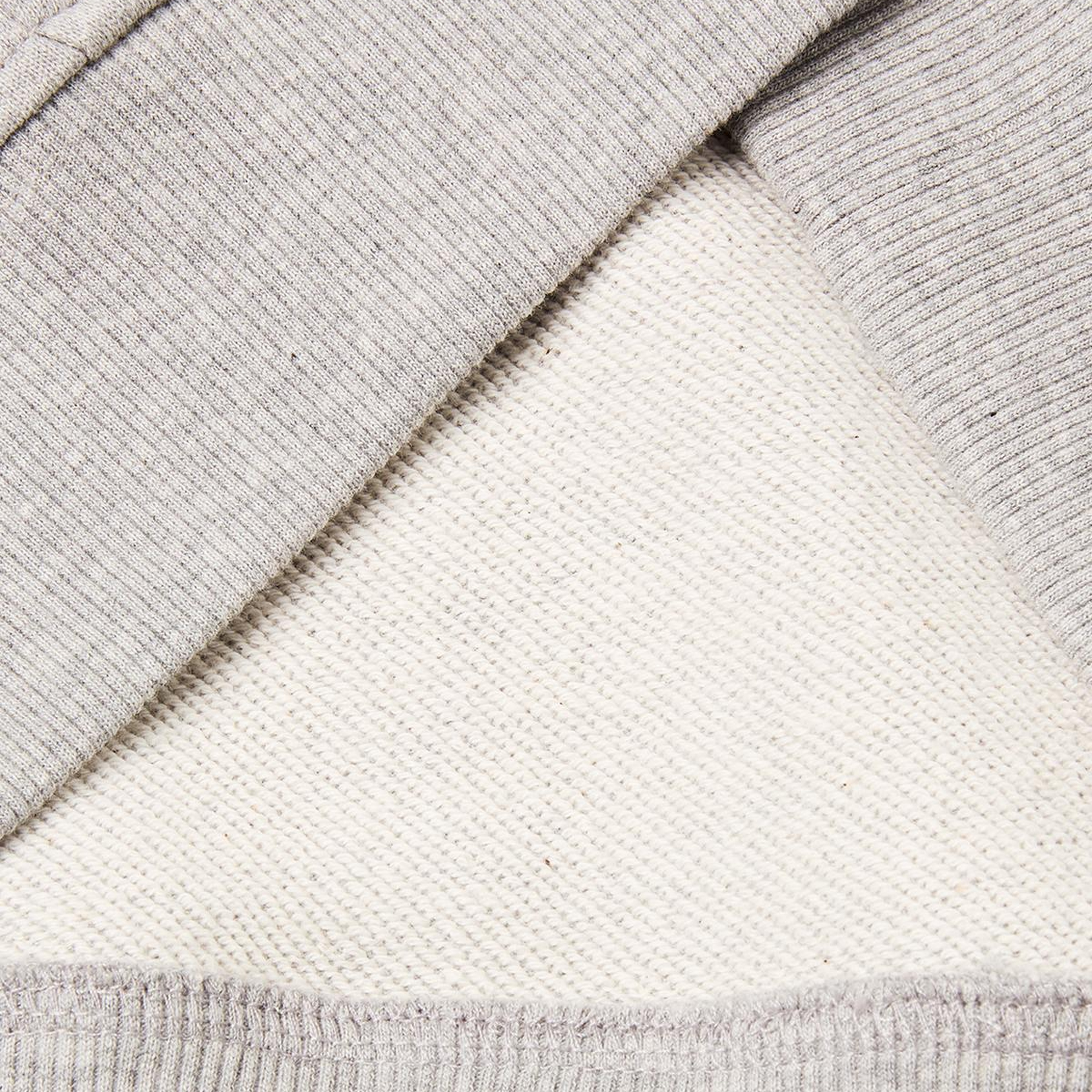 Erkek Gri Melanj  %100 Pamuk Kontrast Kordonlu Grafik Baskılı Kapüşonlu Sweatshirt
