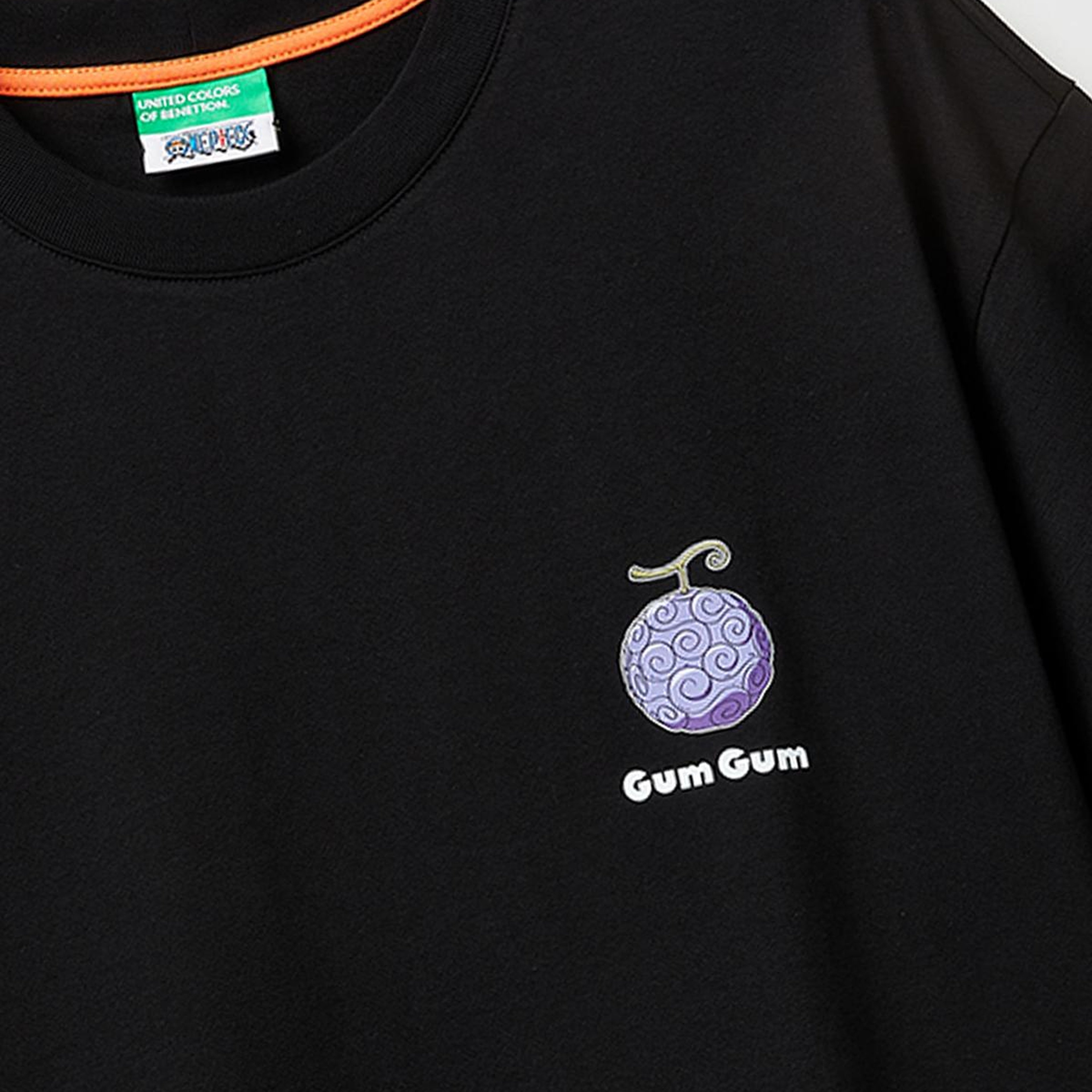 Erkek Siyah %100 Pamuk Grafik Baskılı Logo Etiketli Bisiklet Yaka T-Shirt