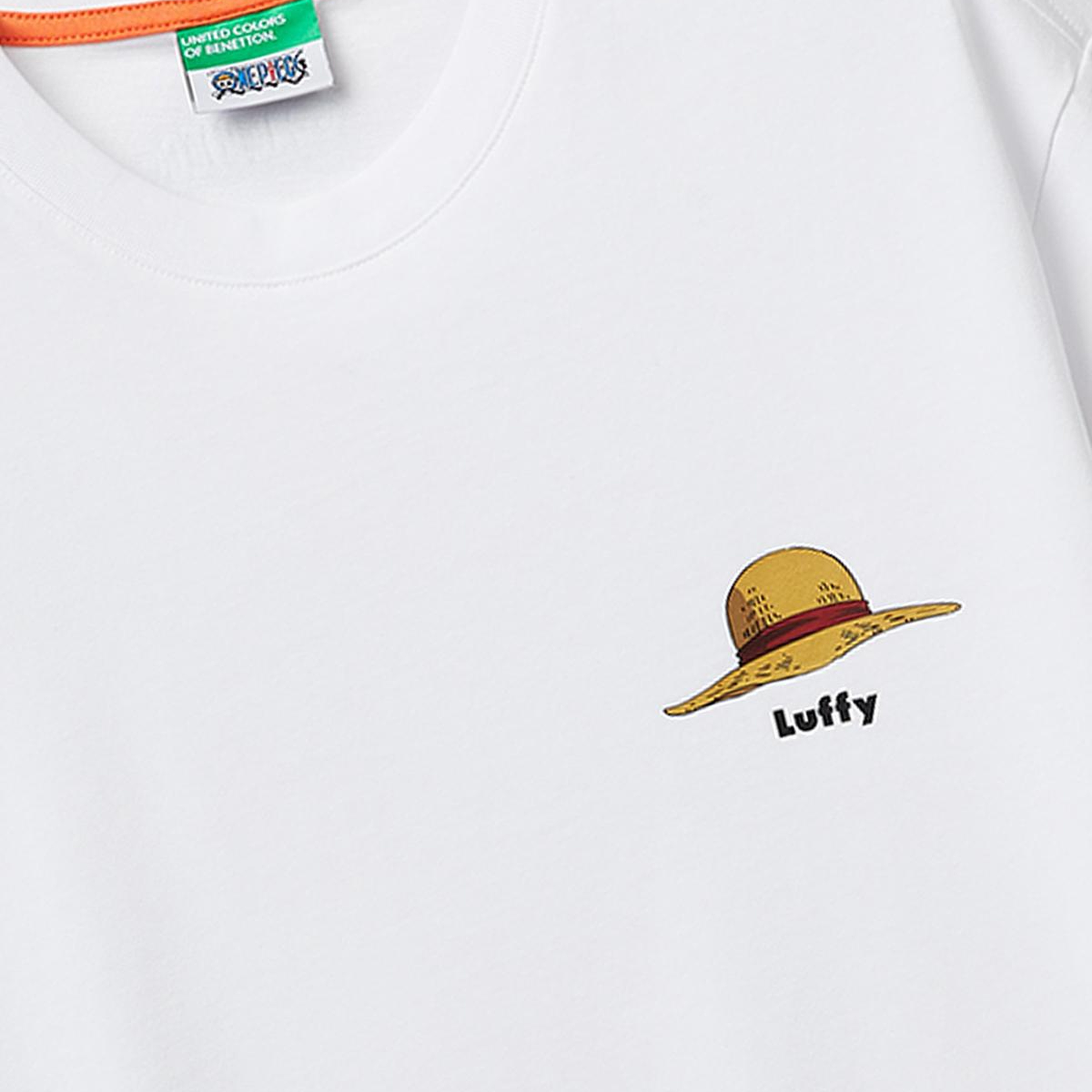 Erkek Beyaz  %100 Pamuk Grafik Baskılı Logo Etiketli Bisiklet Yaka T-Shirt