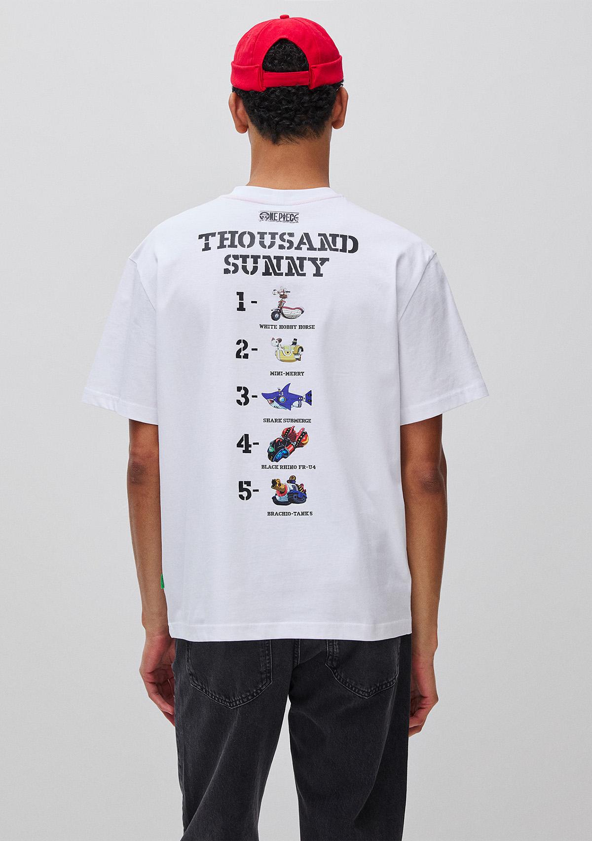 Erkek Beyaz Mix  %100 Pamuk Grafik Baskılı Logo Etiketli Bisiklet Yaka T-Shirt