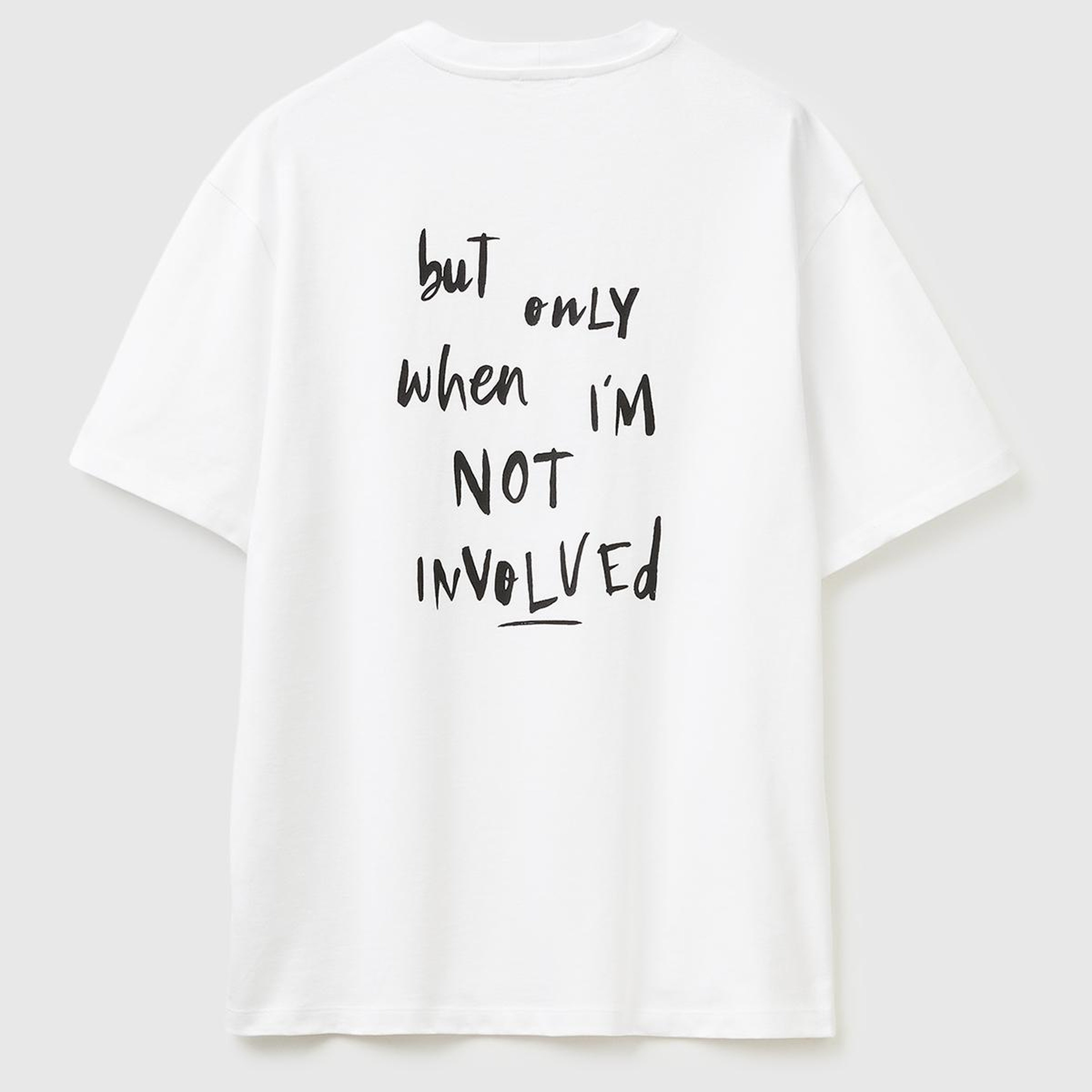Erkek Beyaz Mix  %100 Pamuk Grafik Baskılı Bisiklet Yaka T-Shirt