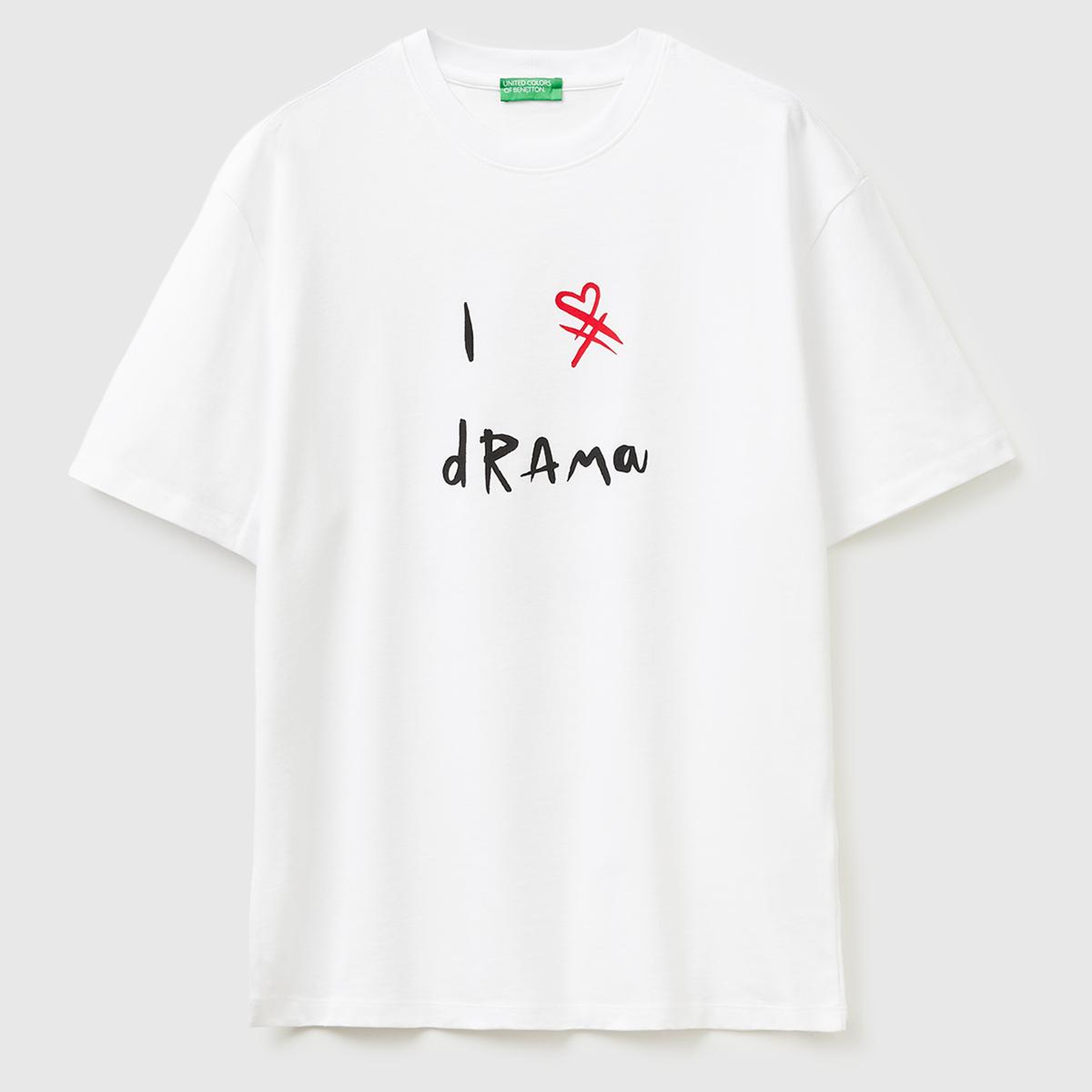 Erkek Beyaz Mix  %100 Pamuk Grafik Baskılı Bisiklet Yaka T-Shirt