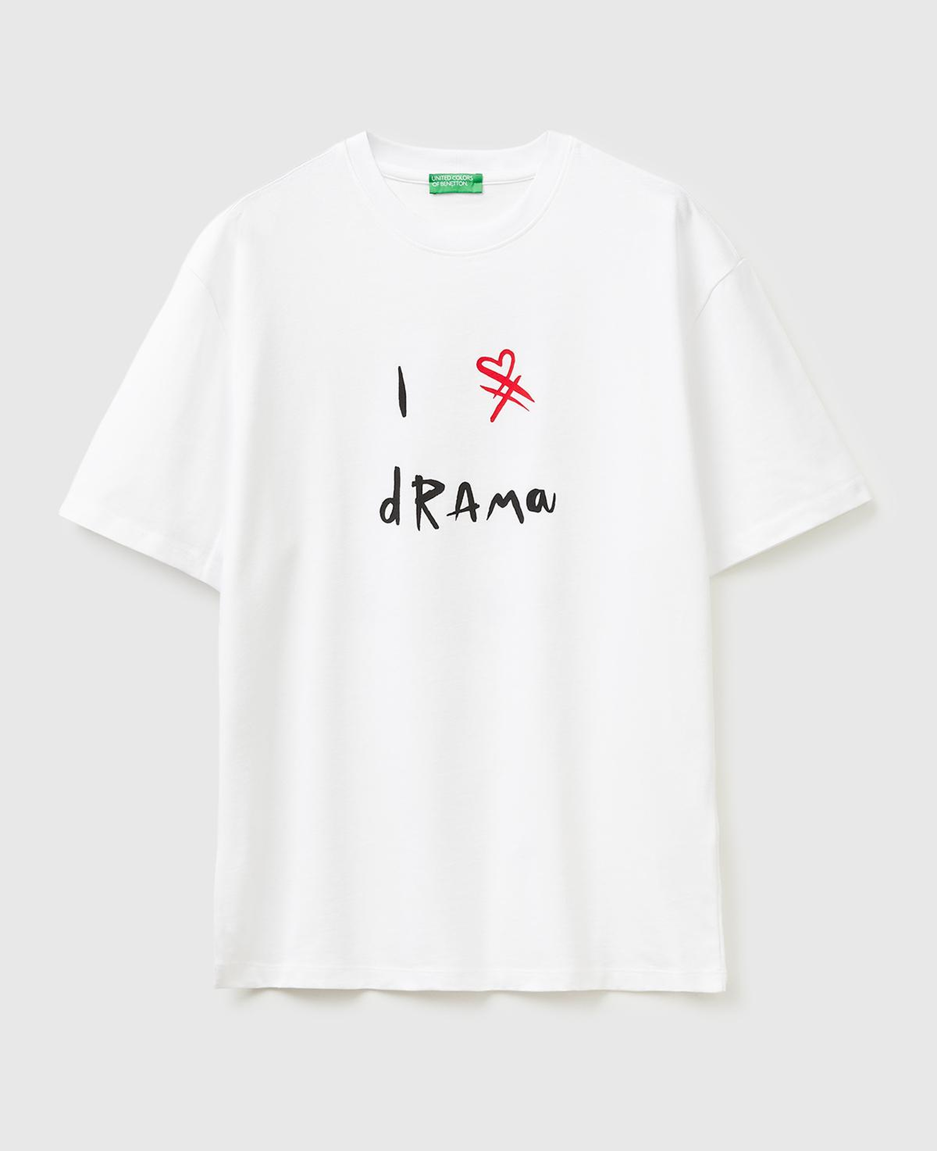 Erkek Beyaz Mix  %100 Pamuk Grafik Baskılı Bisiklet Yaka T-Shirt