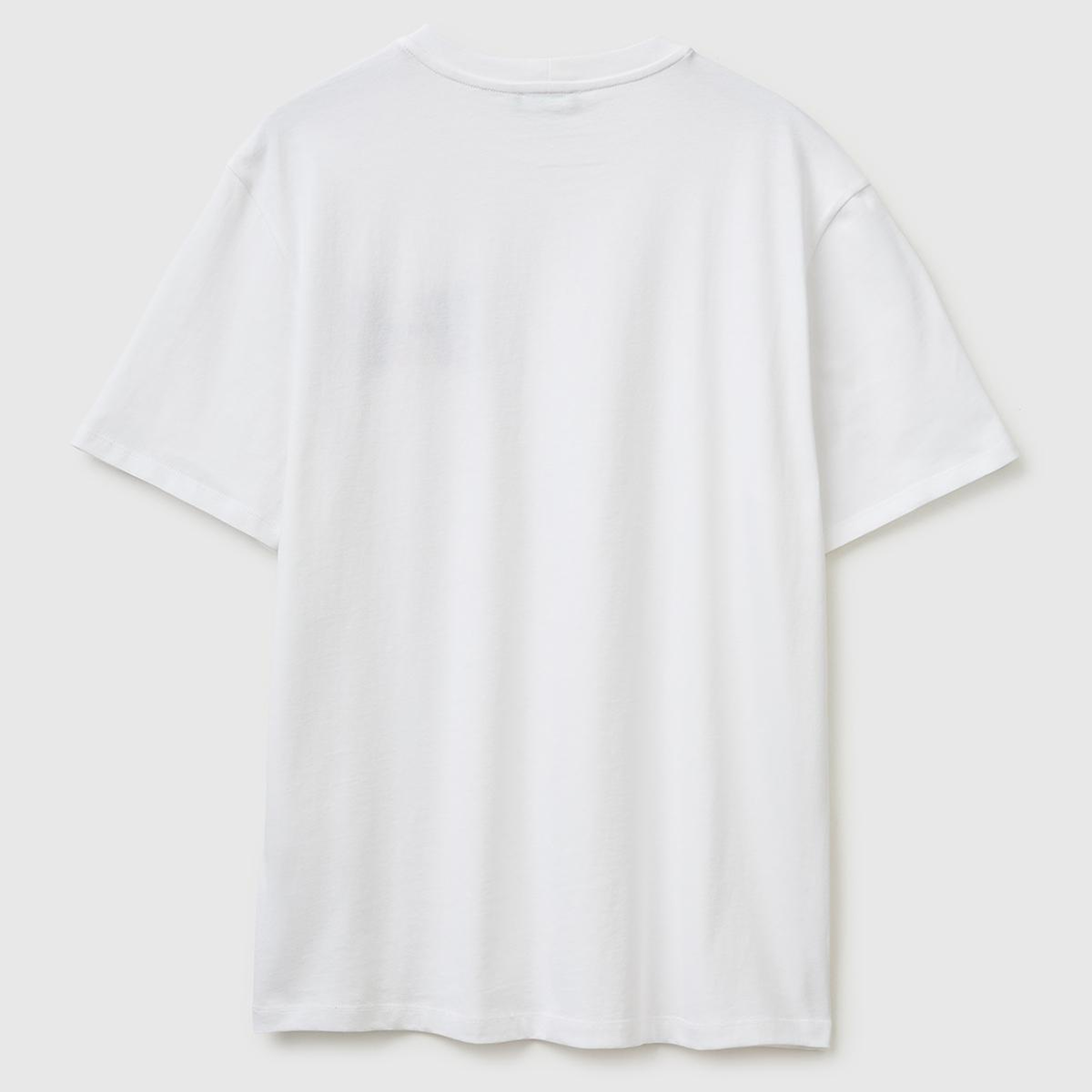 Erkek Gri  %100 Pamuk Regular Fit Logo  Nakışlı T-Shirt