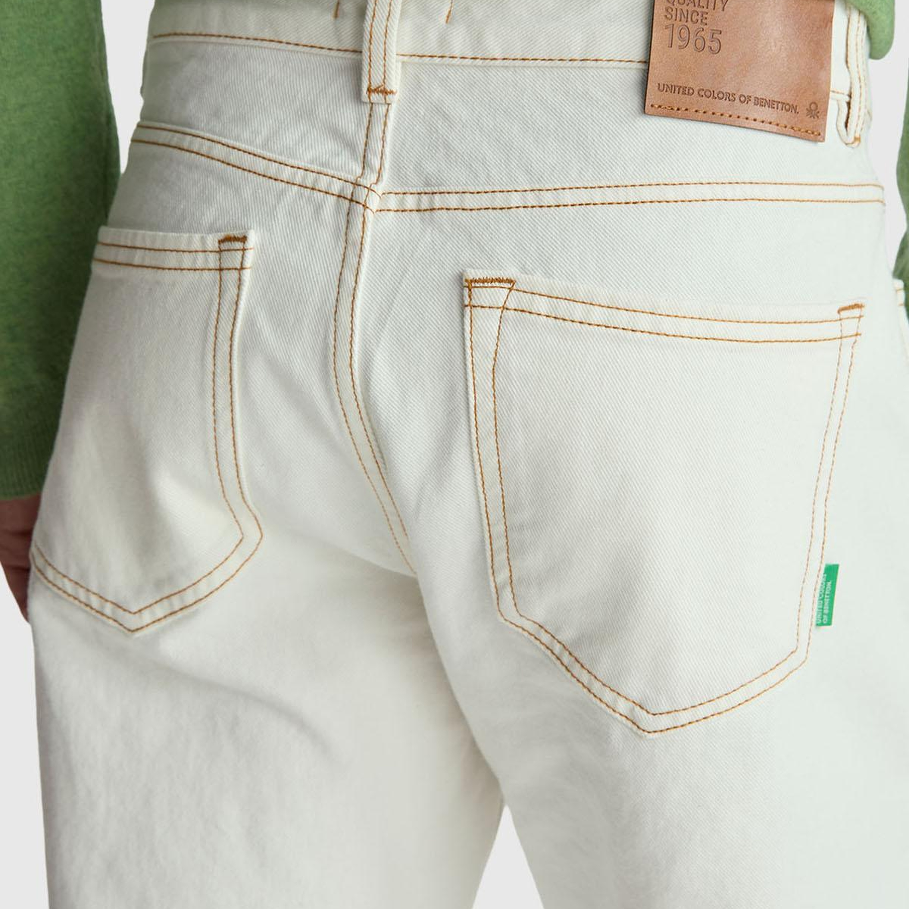 Erkek Koyu Mavi  %100 Pamuk Düz Paça Regular Fit Beş Cepli Denim Pantolon