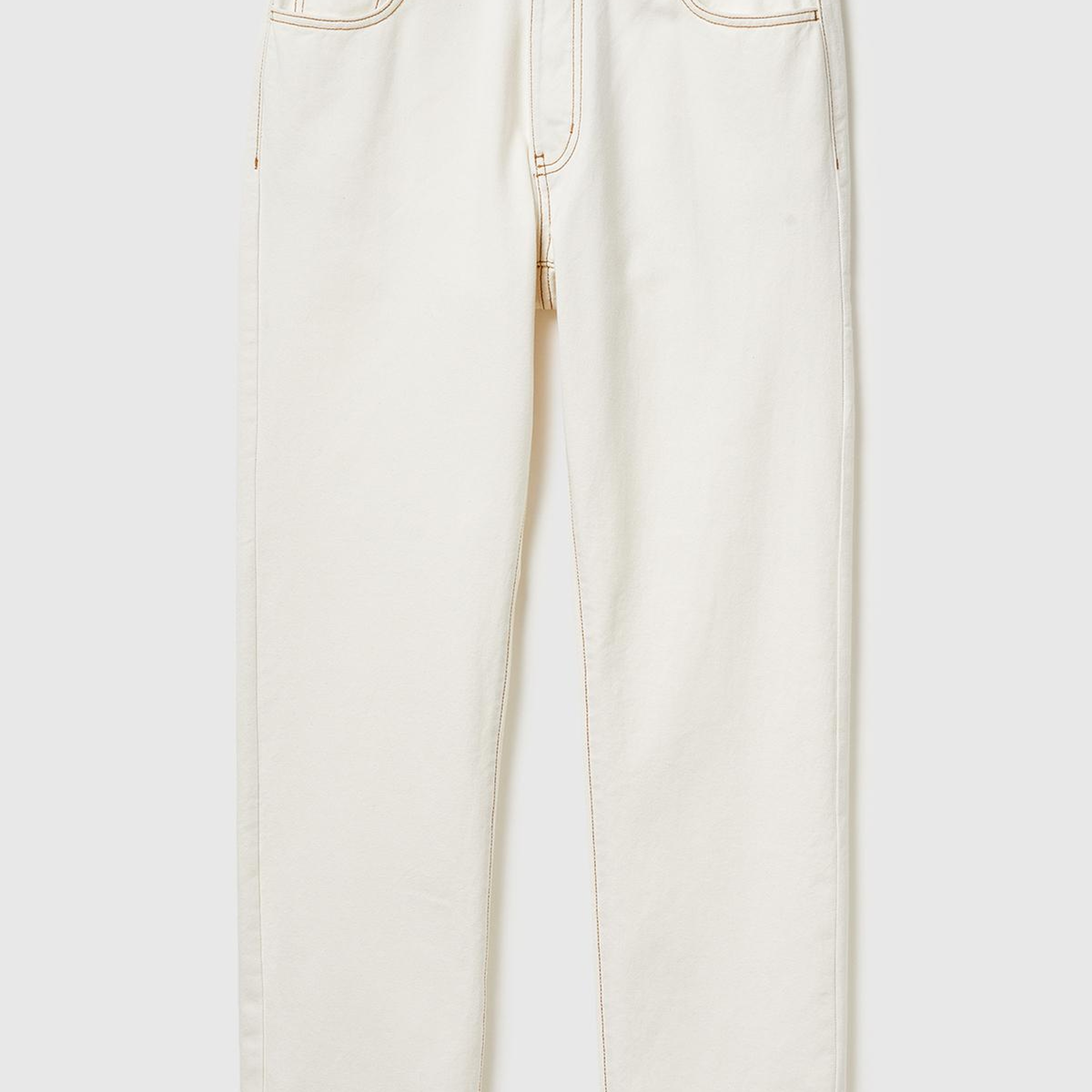 Erkek Koyu Mavi  %100 Pamuk Düz Paça Regular Fit Beş Cepli Denim Pantolon