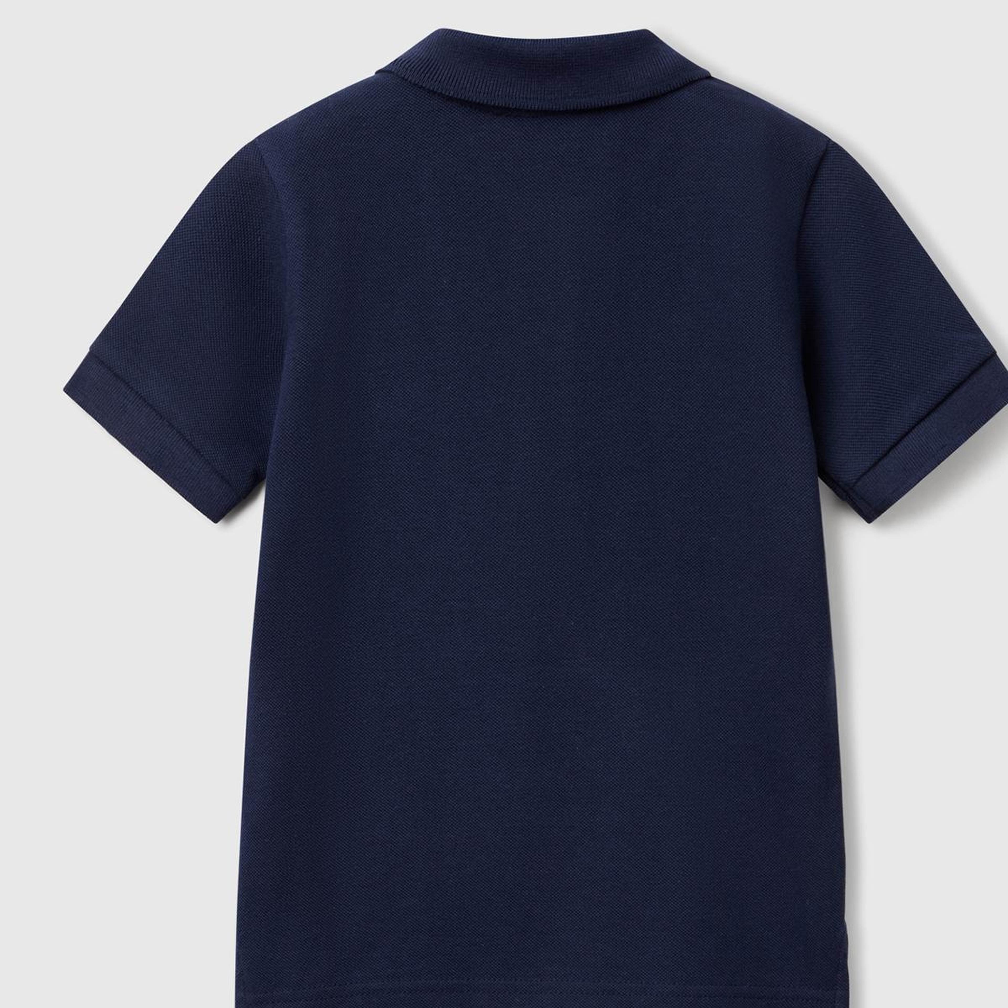 Erkek Çocuk Lacivert Logolu Pike Polo T-Shirt