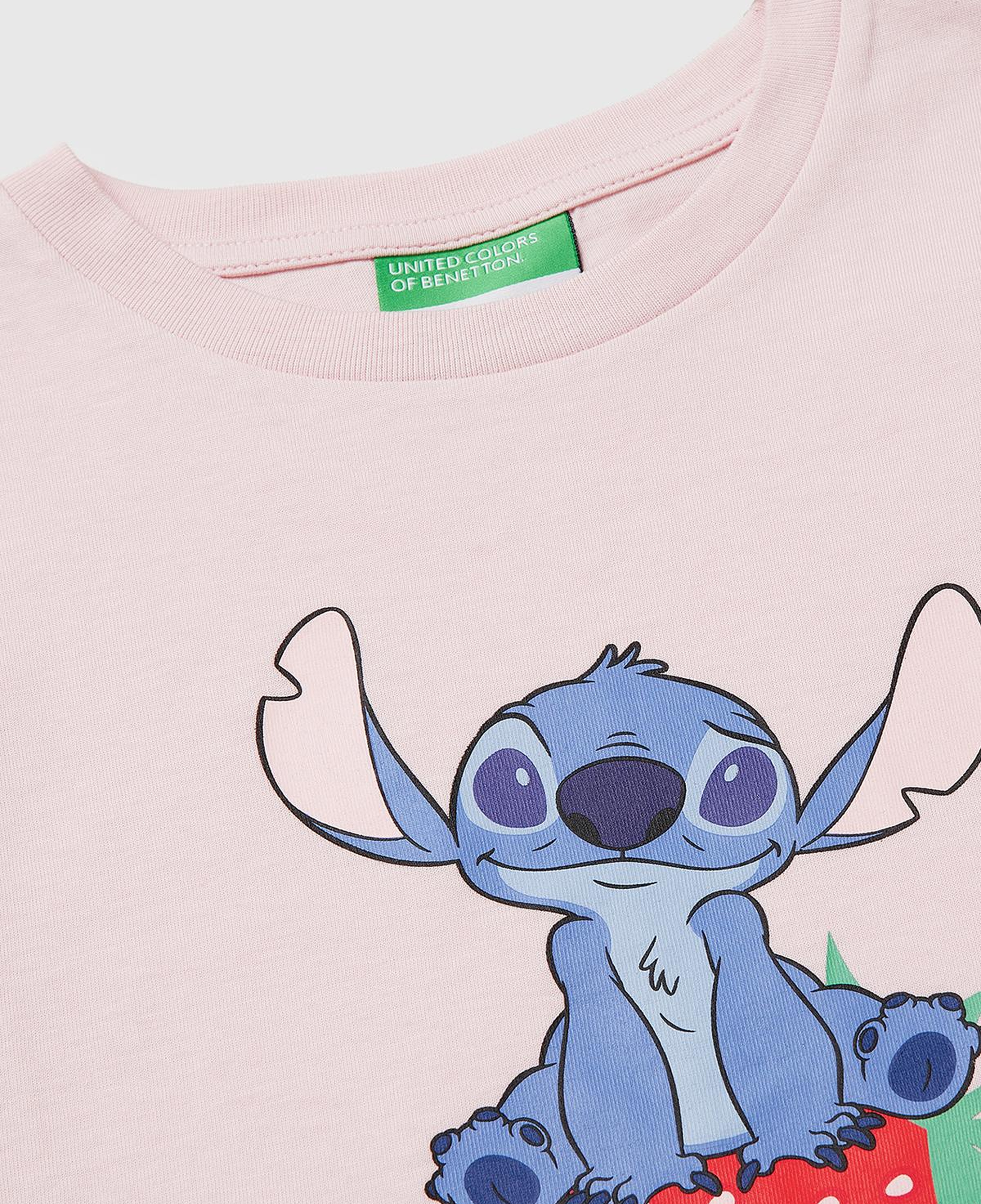 Kız Çocuk Toz Pembe Su Bazlı Baskılı İşlemeli Kolu Logo Detaylı Boxy Fit T-Shirt