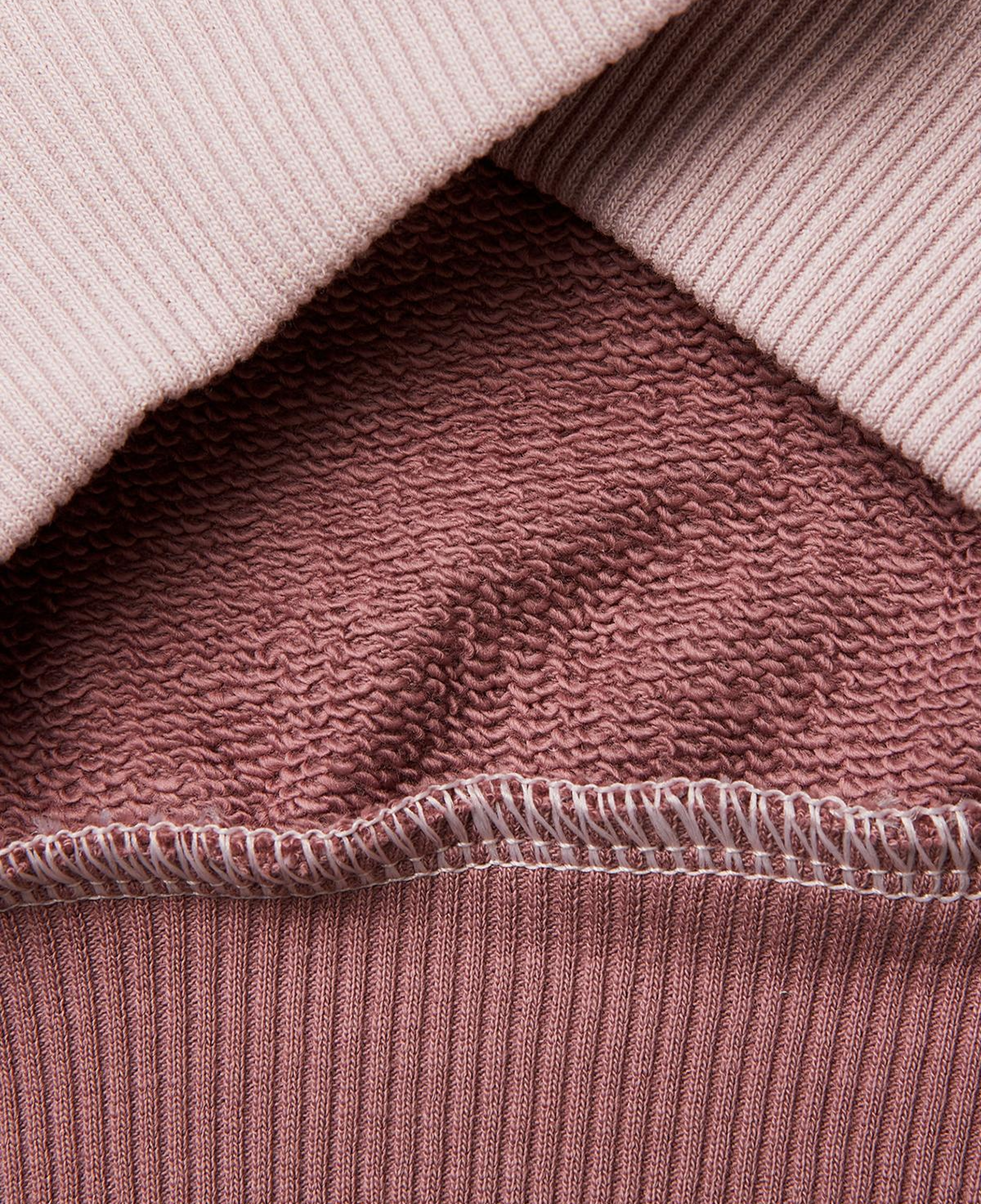 Kız Çocuk Lacivert Renkli Baskılı Kontrast Detaylı Logolu Bisiklet Yaka Sweatshirt