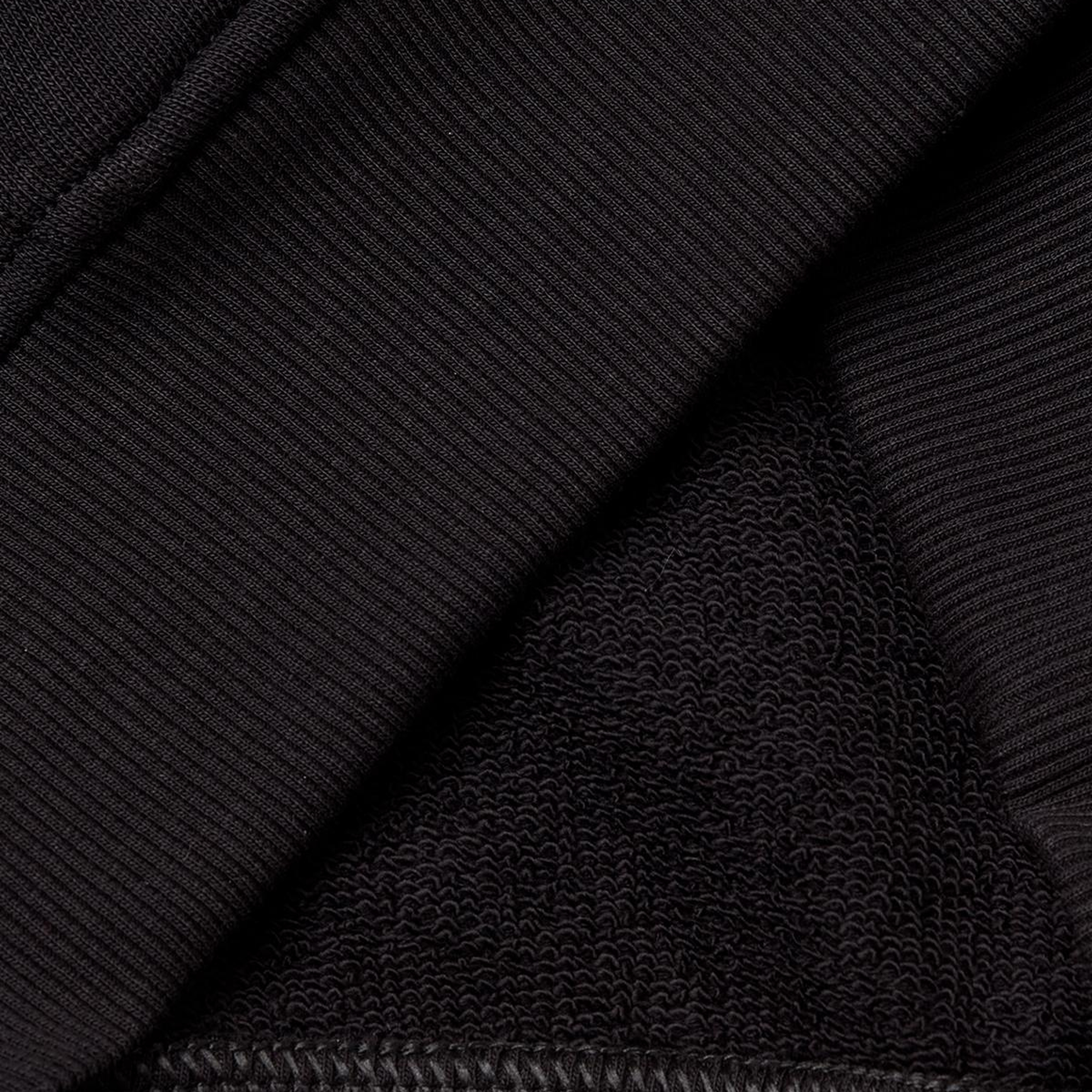 Erkek Çocuk Siyah Önü Logo Baskılı Kanguru Cepli Kapüşonlu Sweatshirt