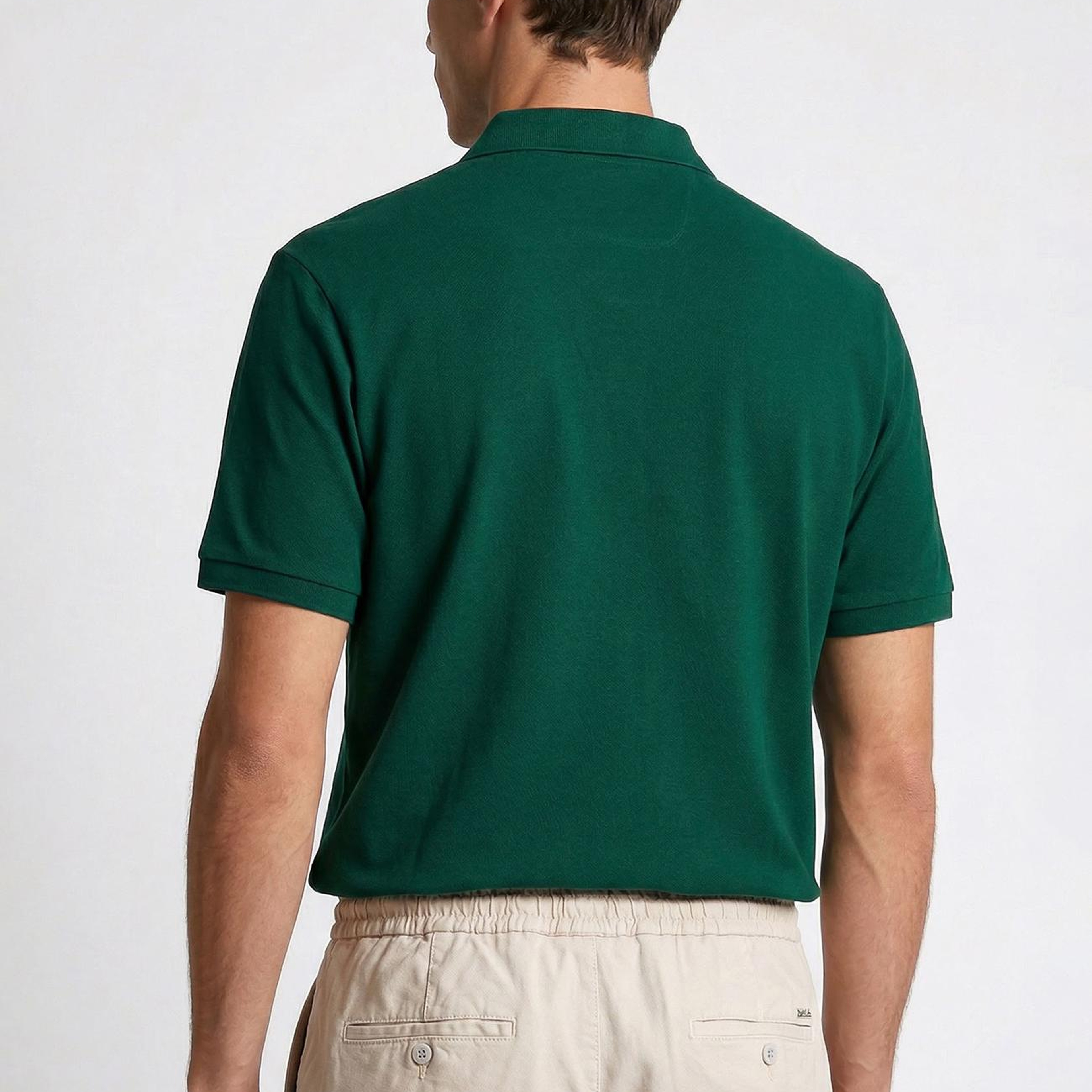 Network Erkek Yeşil Polo Yaka Pike T-shirt