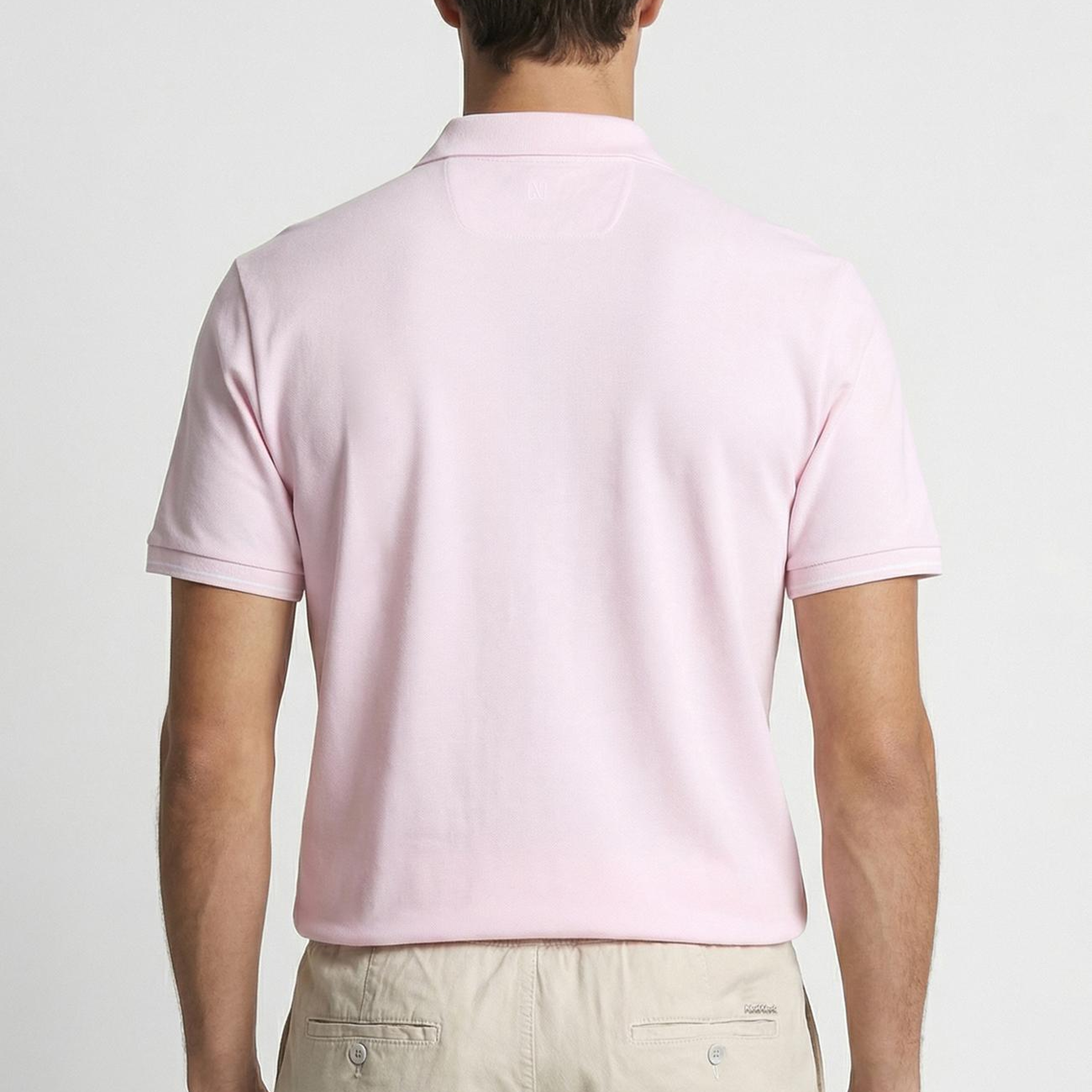 Network Erkek Pembe Polo T-Shirt