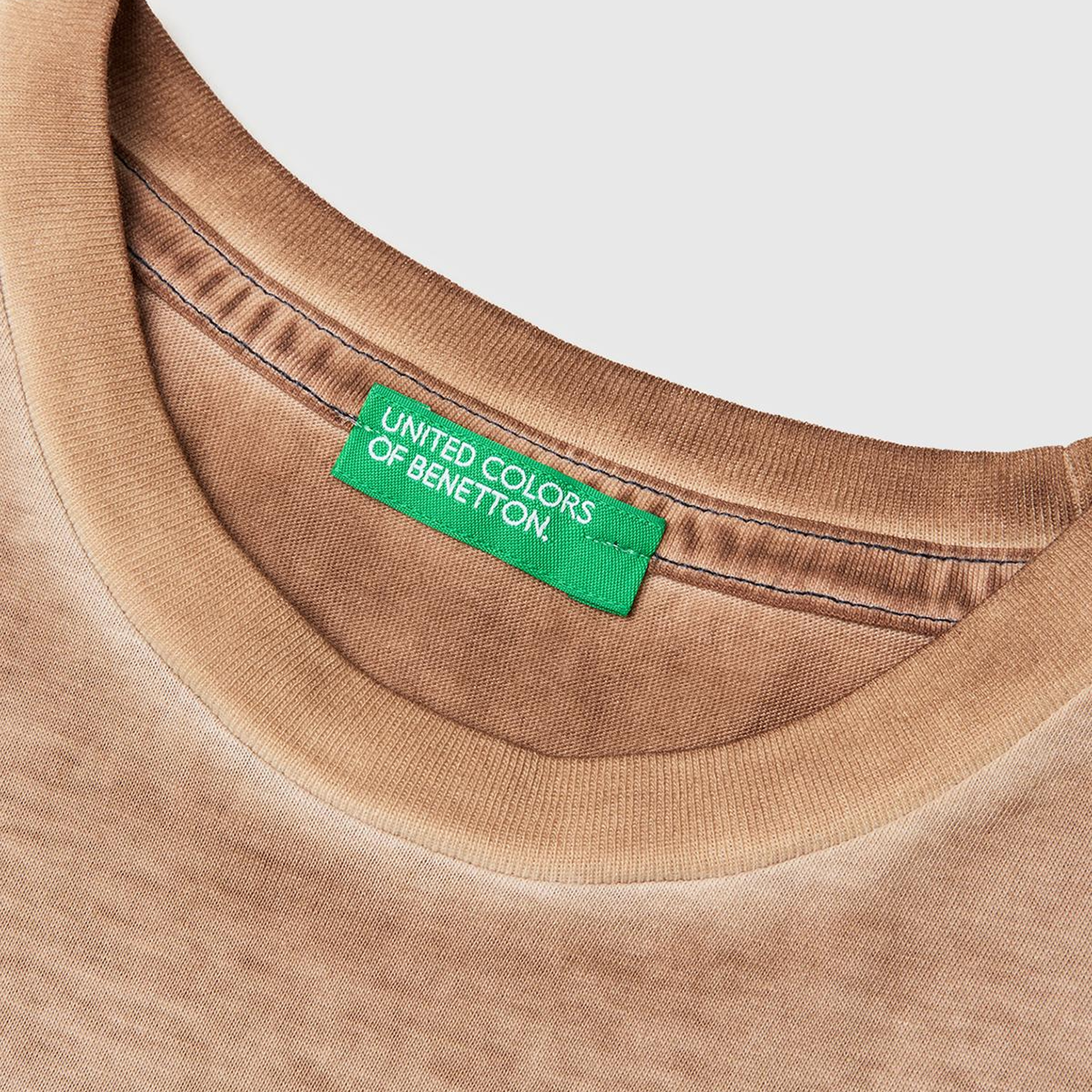 Erkek Çocuk Kahverengi Çoklu Baskılı Yuvarlak Yaka T-Shirt