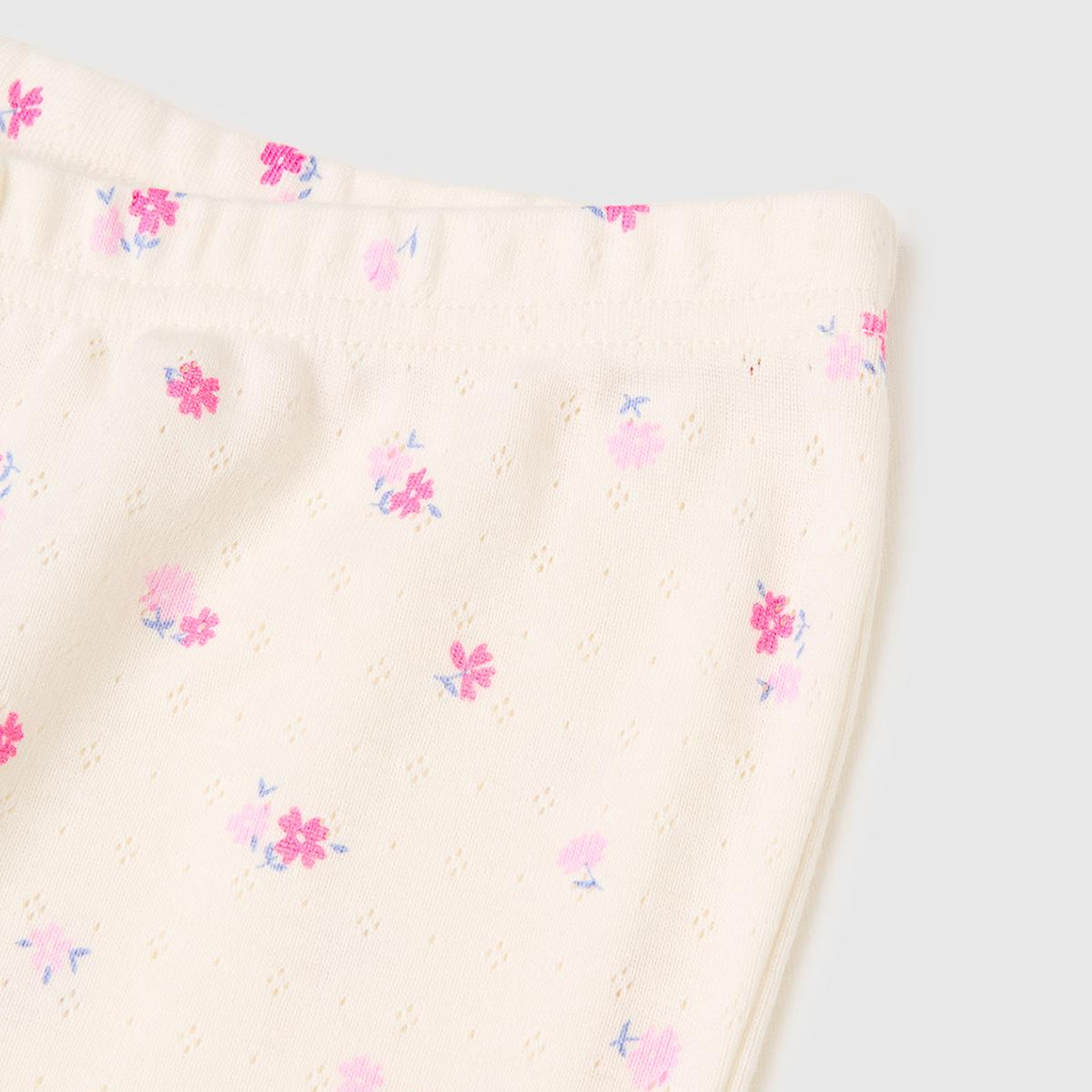 Kız Çocuk Mix Desenli Fırfır Detaylı Uzun Kollu Pijama Takımı
