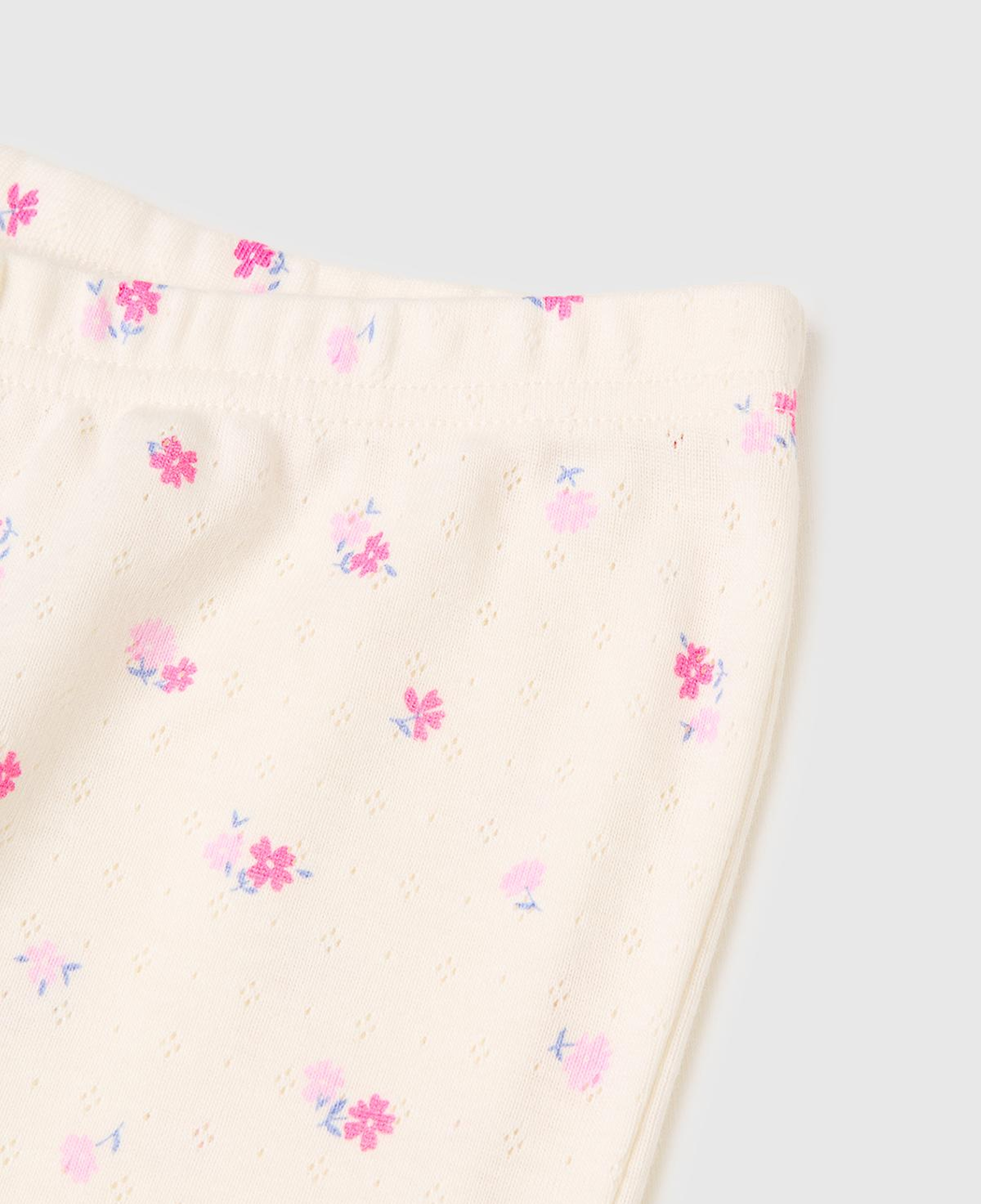 Kız Çocuk Mix Desenli Fırfır Detaylı Uzun Kollu Pijama Takımı