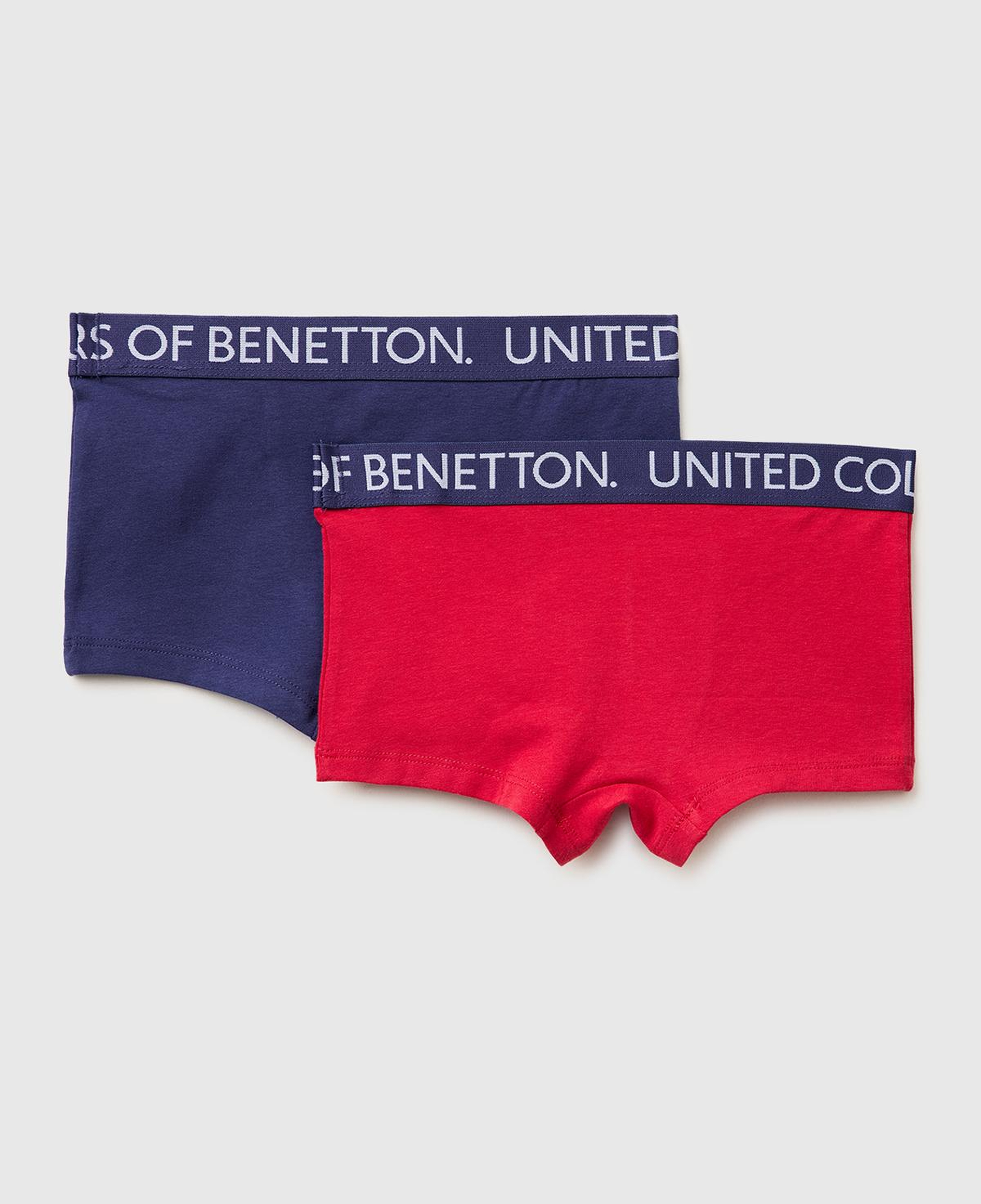 Erkek Çocuk Mix Beli Logo Baskılı 2'li Boxer Seti