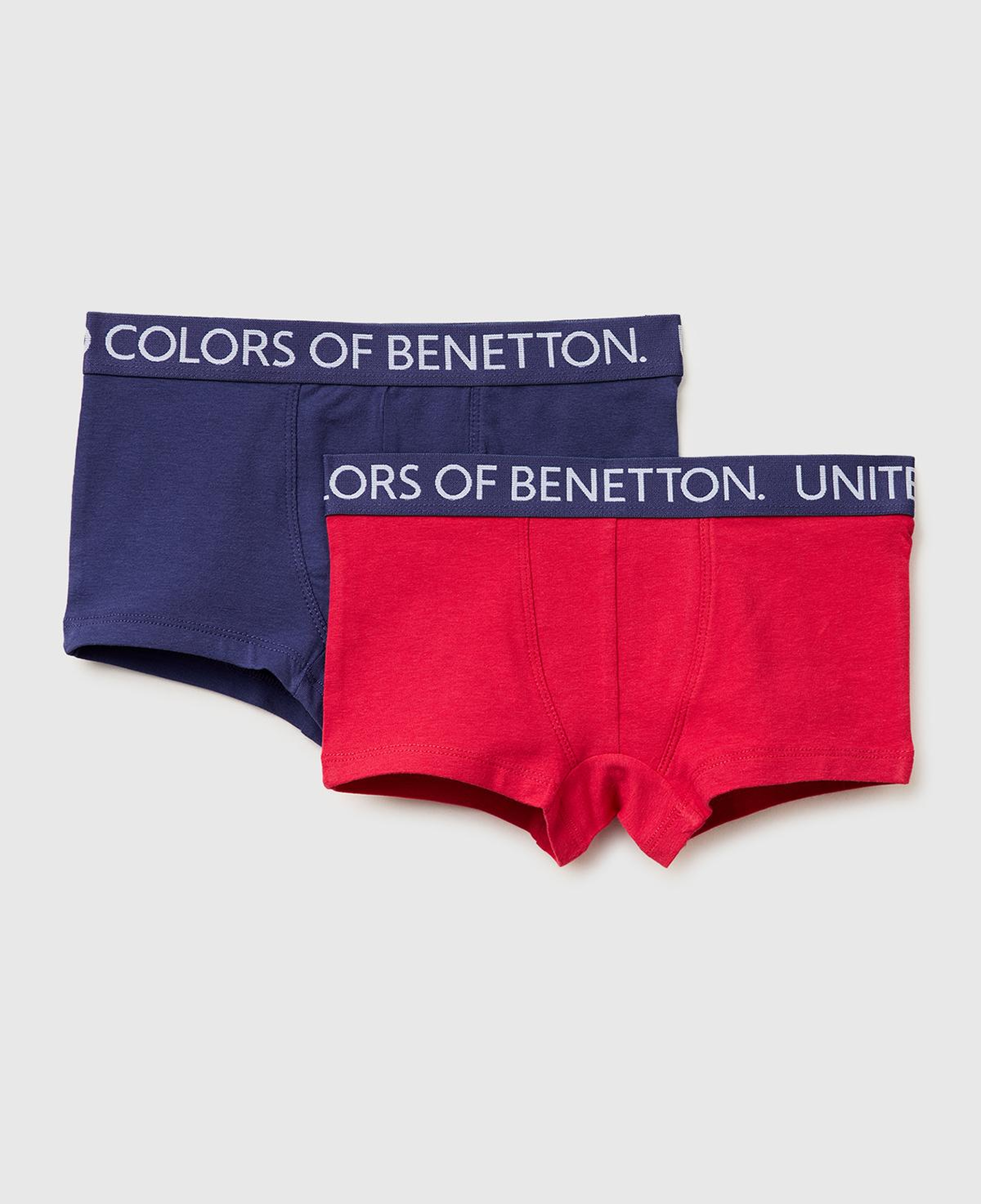 Erkek Çocuk Mix Beli Logo Baskılı 2'li Boxer Seti
