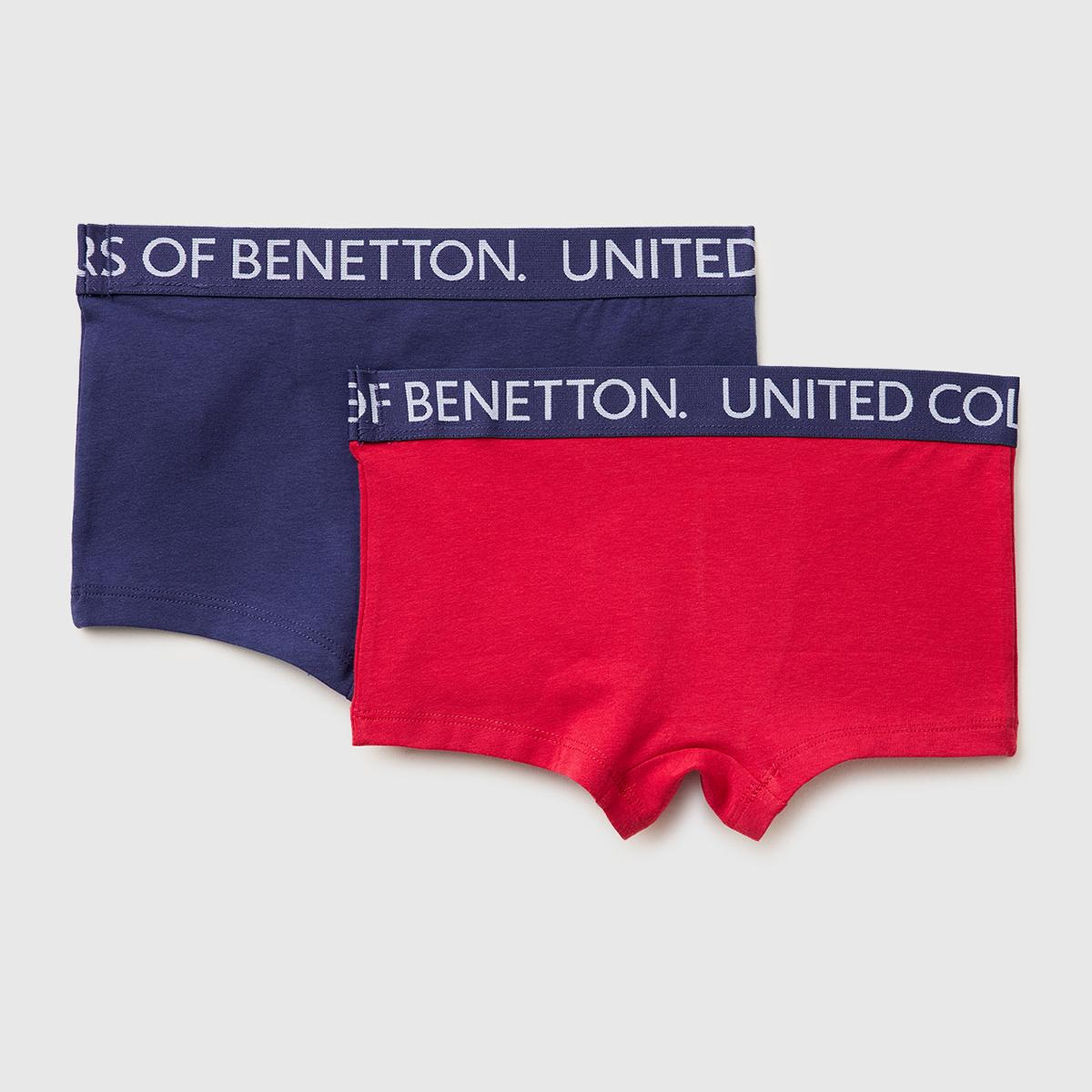 Erkek Çocuk Mix Beli Logo Baskılı 2'li Boxer Seti