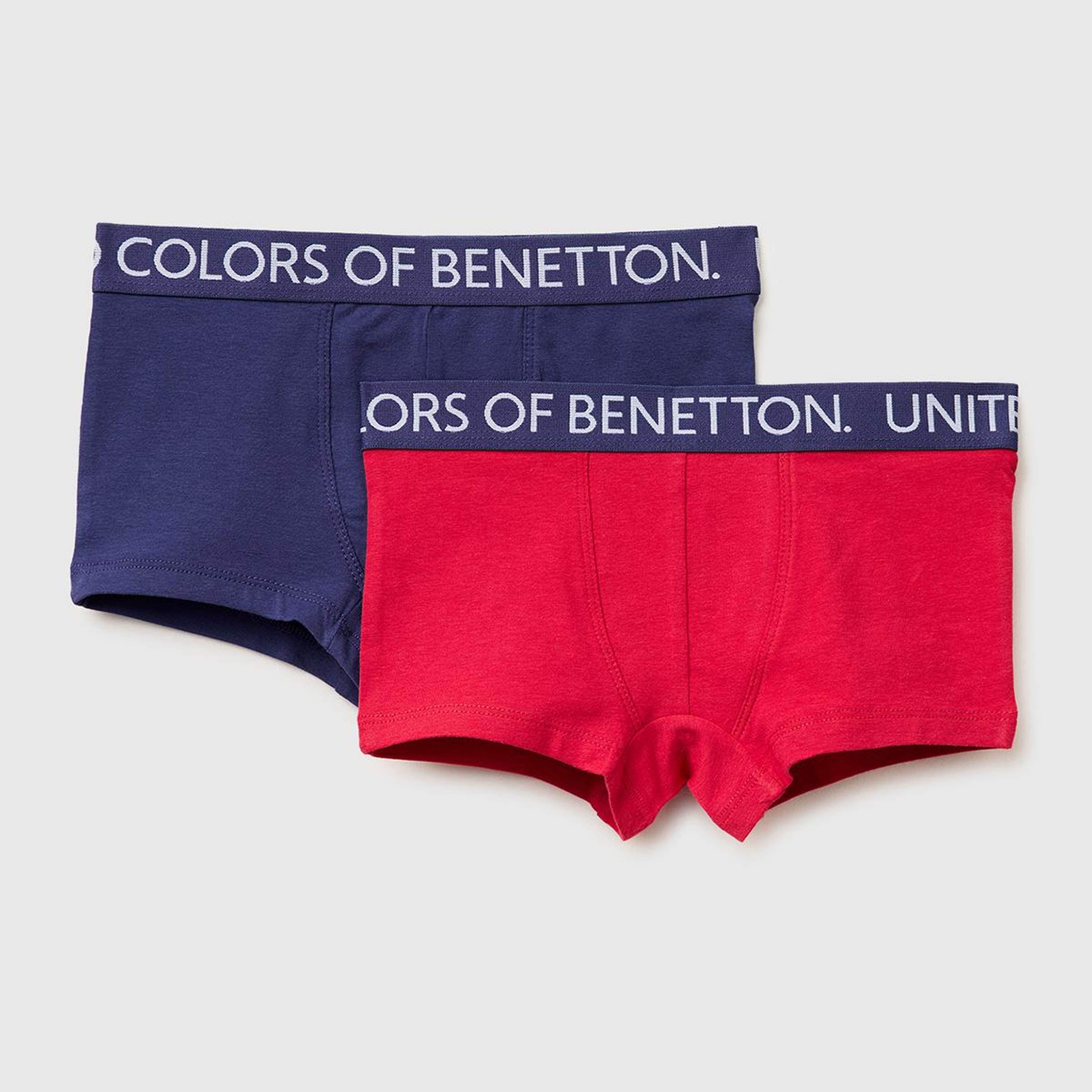 Erkek Çocuk Mix Beli Logo Baskılı 2'li Boxer Seti