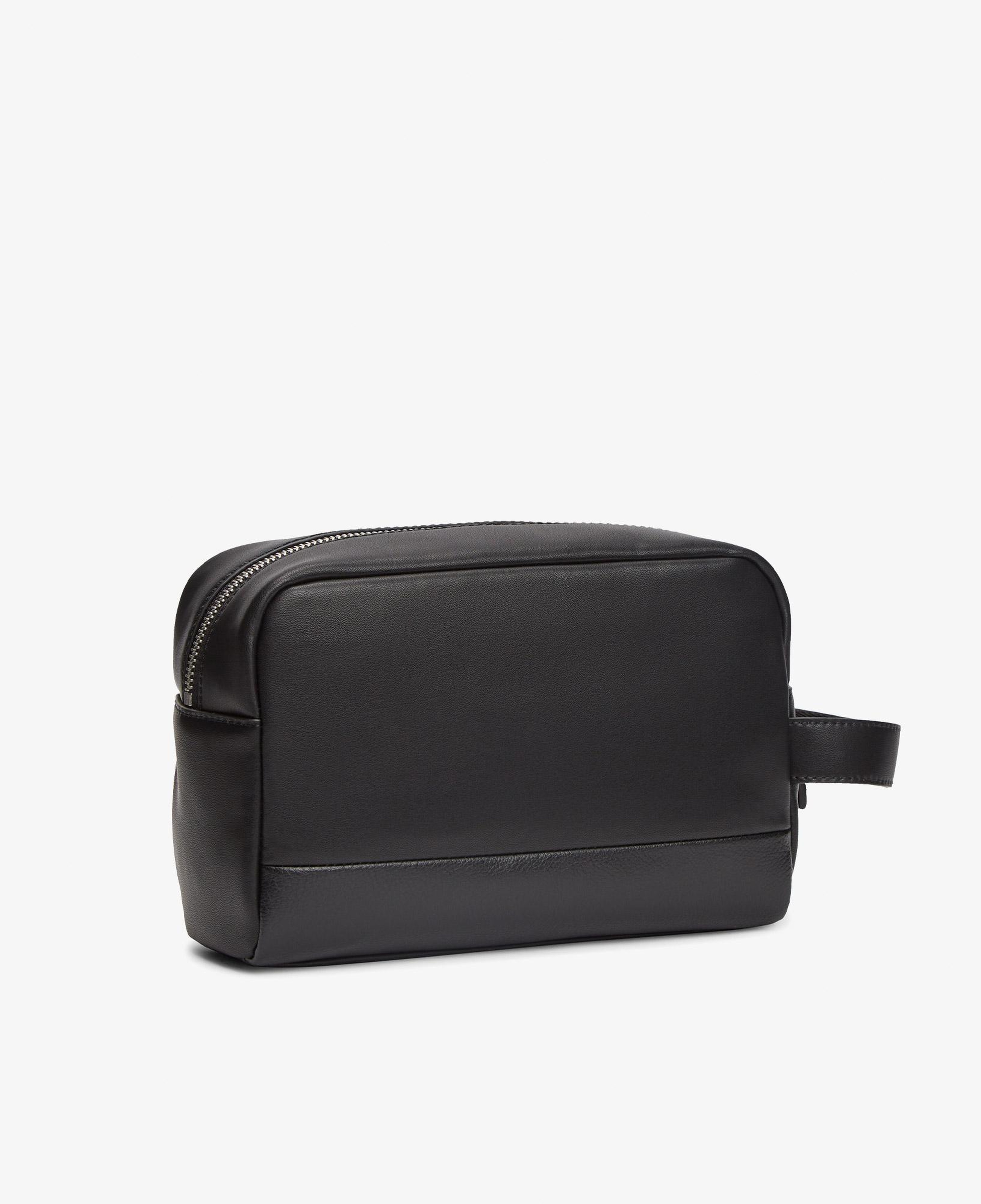 Tommy Hilfiger Heritage Leather Erkek Siyah El Çantası