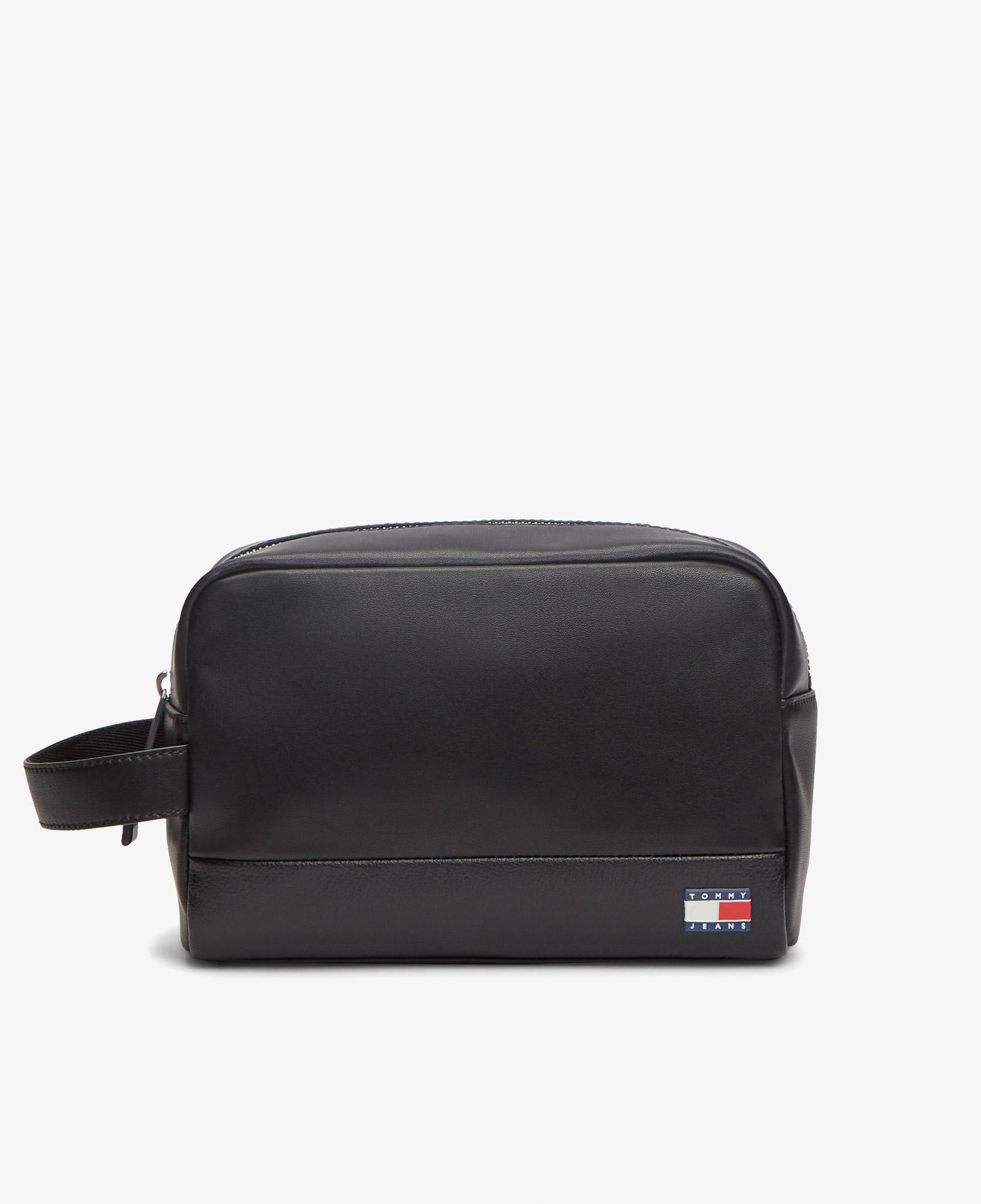 Tommy Hilfiger Heritage Leather Erkek Siyah El Çantası
