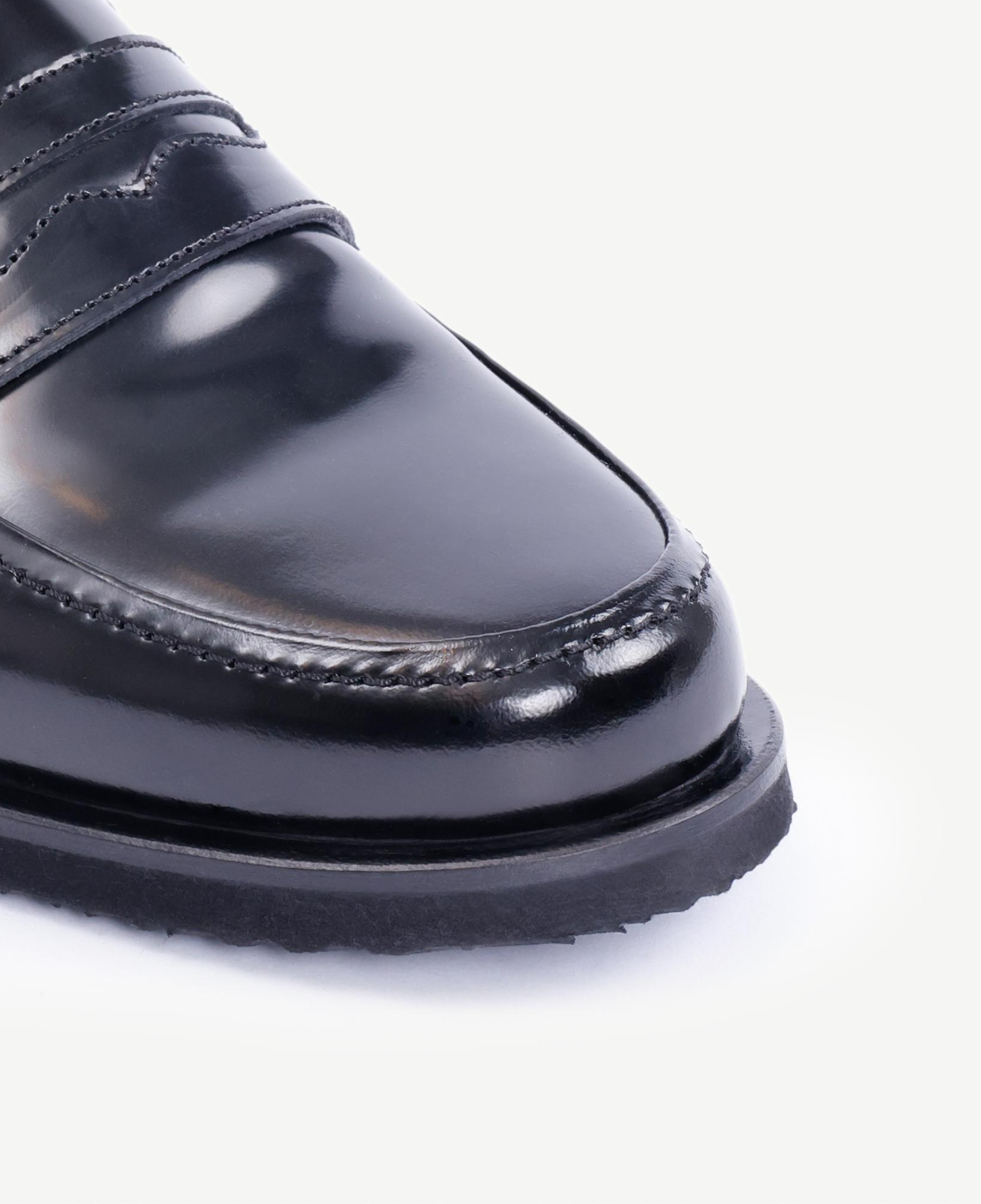 YARGICI Zımba Detaylı Deri Loafer