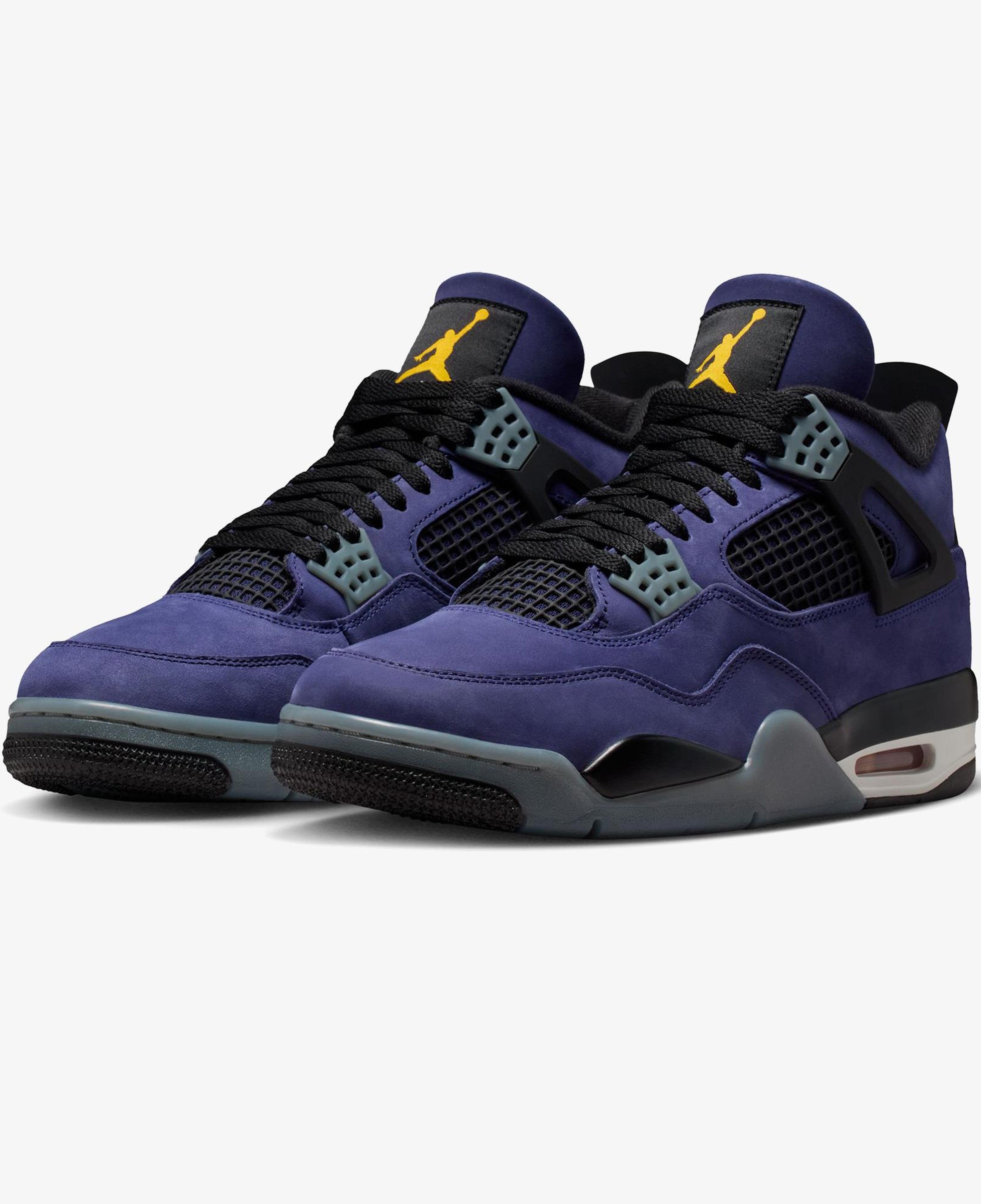 Jordan Air 4 Retro Erkek Mor Spor Ayakkabı
