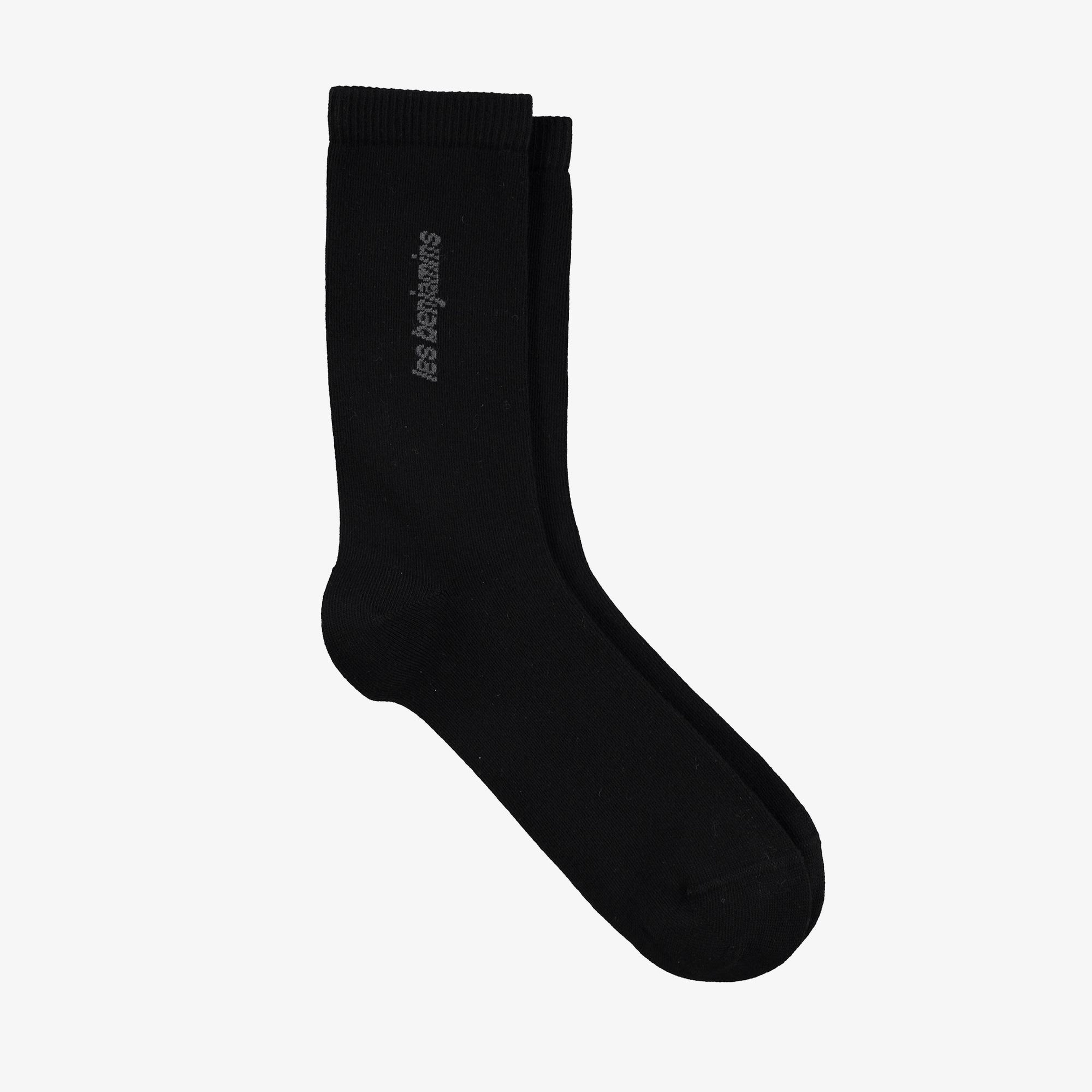 Les Benjamins 308 Unisex Siyah Çorap