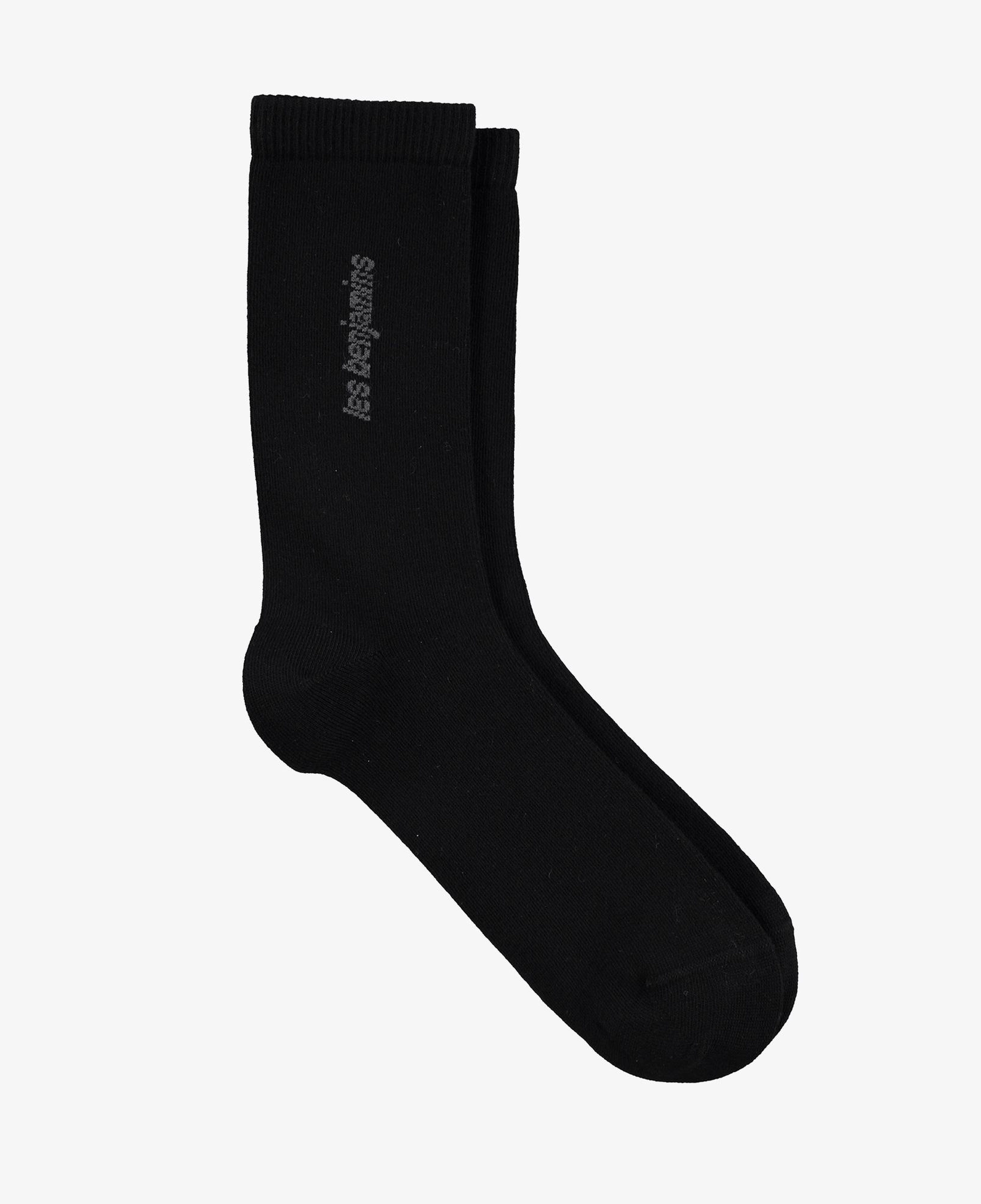 Les Benjamins 308 Unisex Siyah Çorap