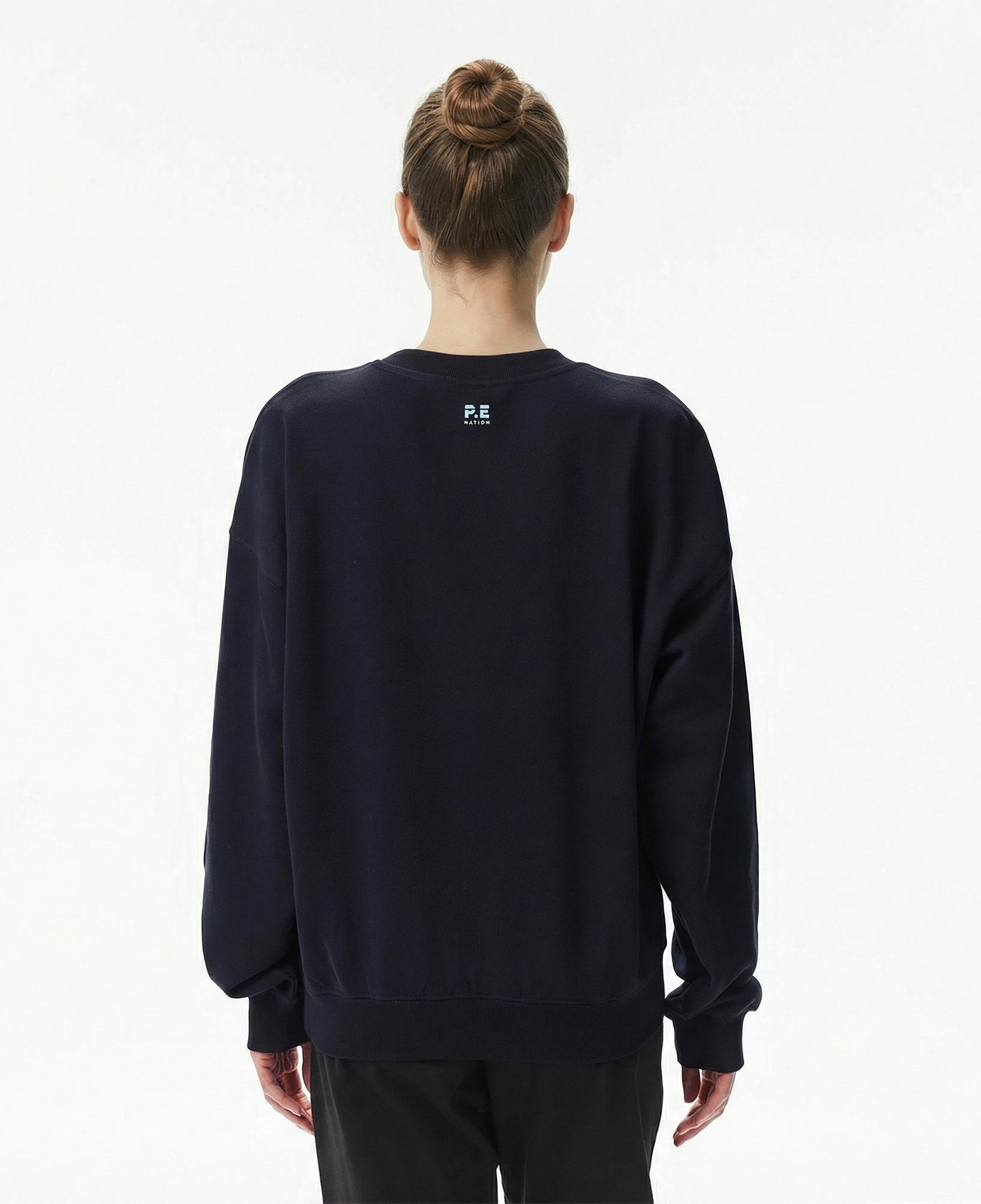 P.E Nation Heritage Kadın Koyu Lacivert Sweatshirt