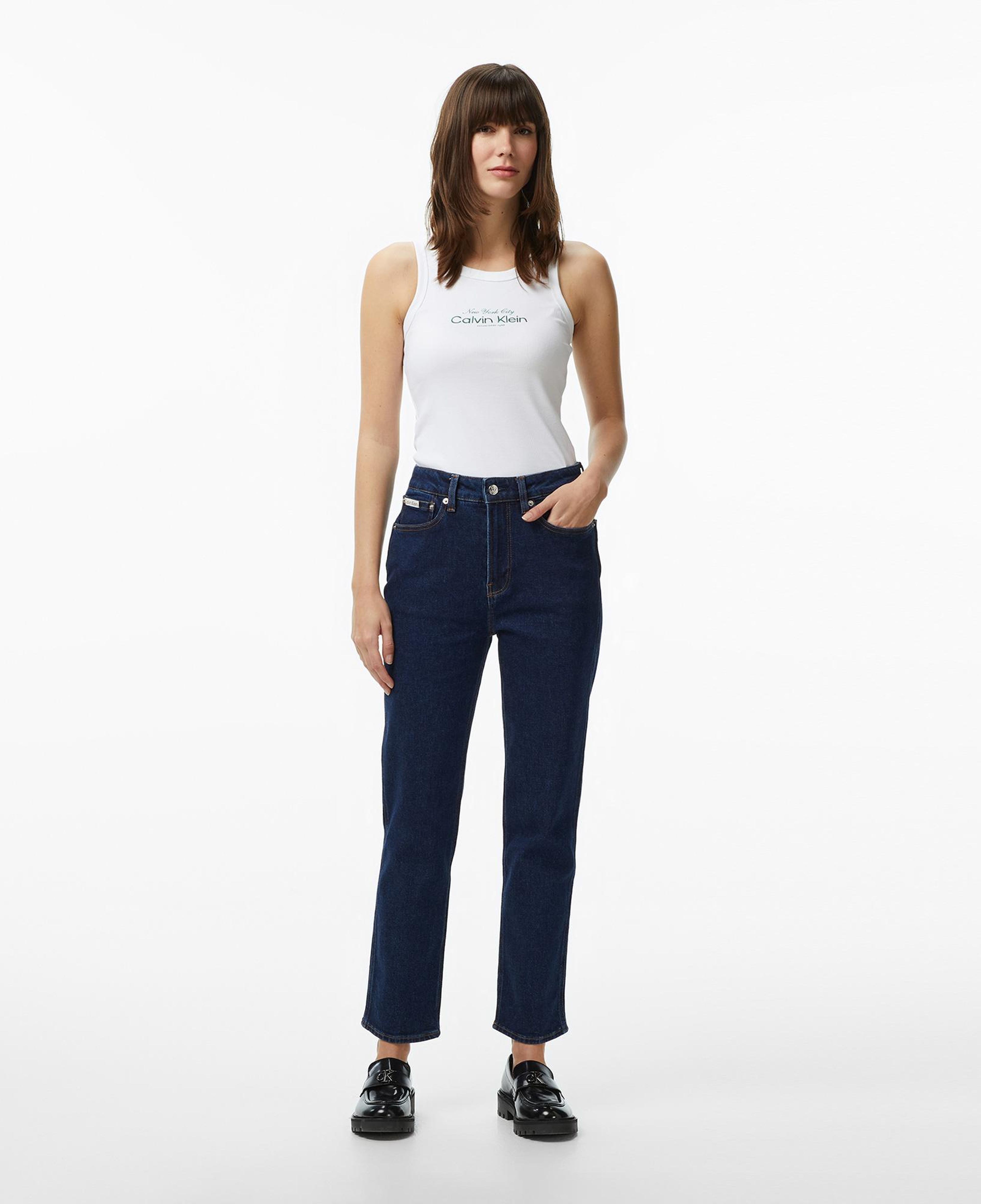 Calvin Klein The Brooke True Kadın Mavi Jean
