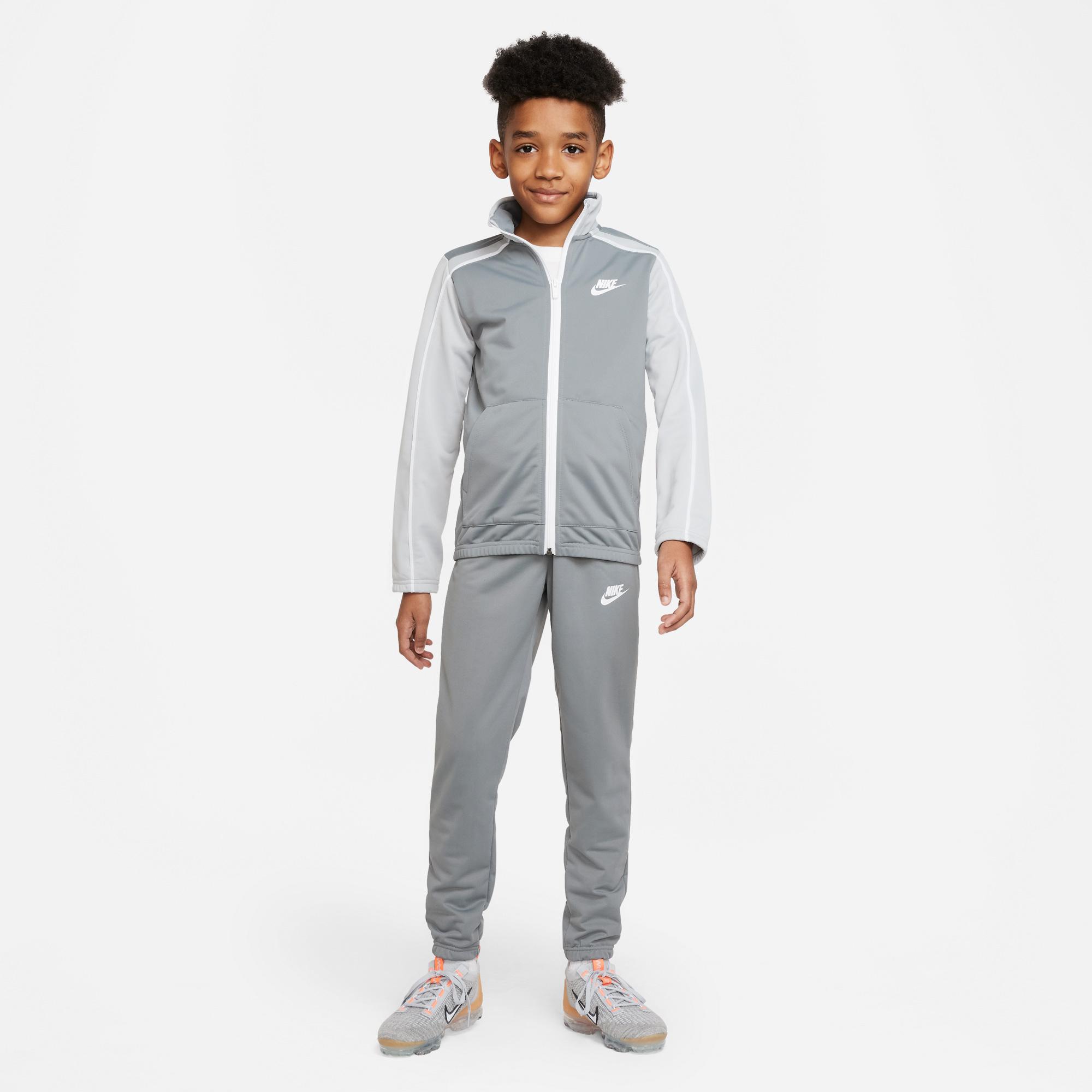Nike Sportswear Futura Poly Çocuk Gri Eşofman Takımı
