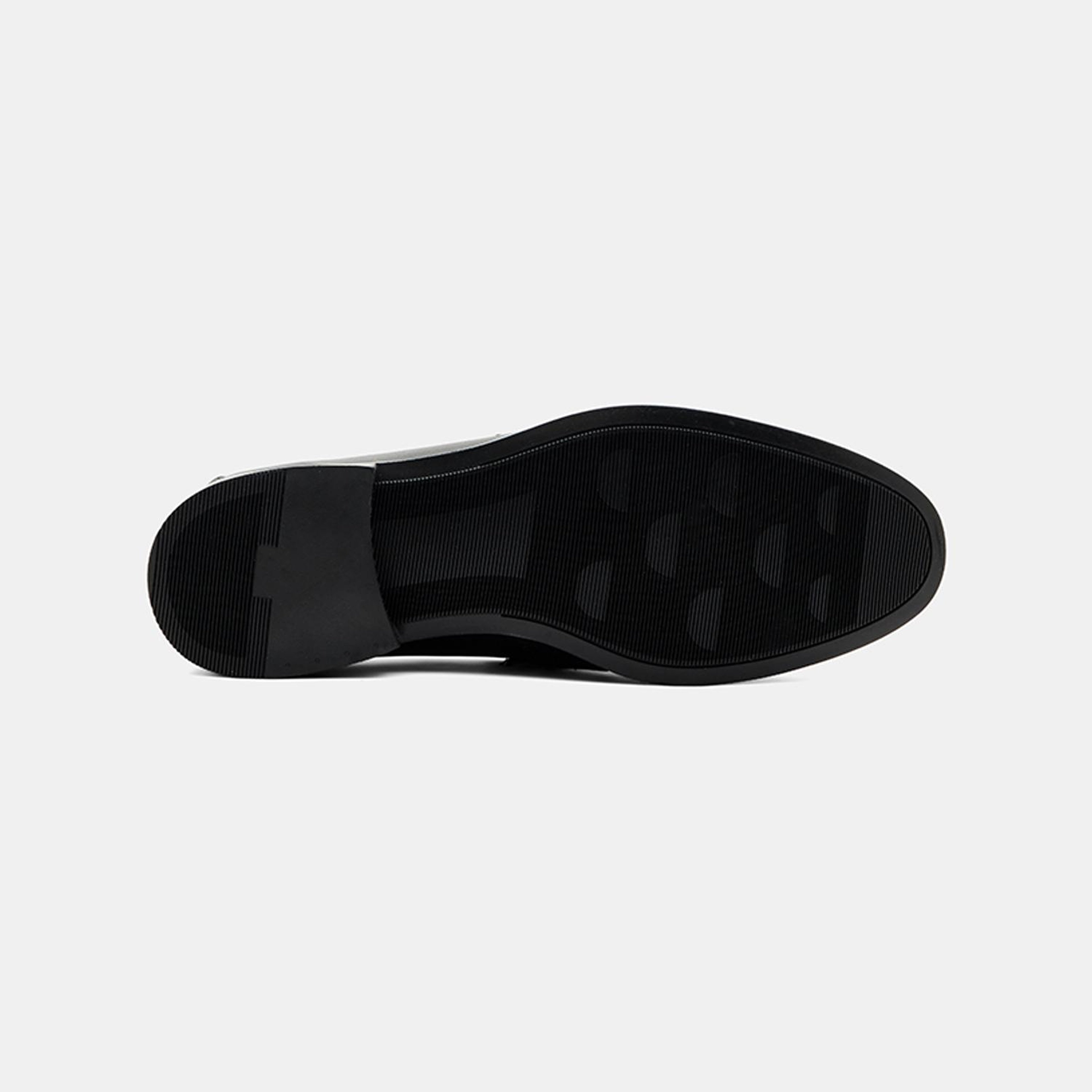 Erkek Siyah Klasik Slip-On Deri Loafer