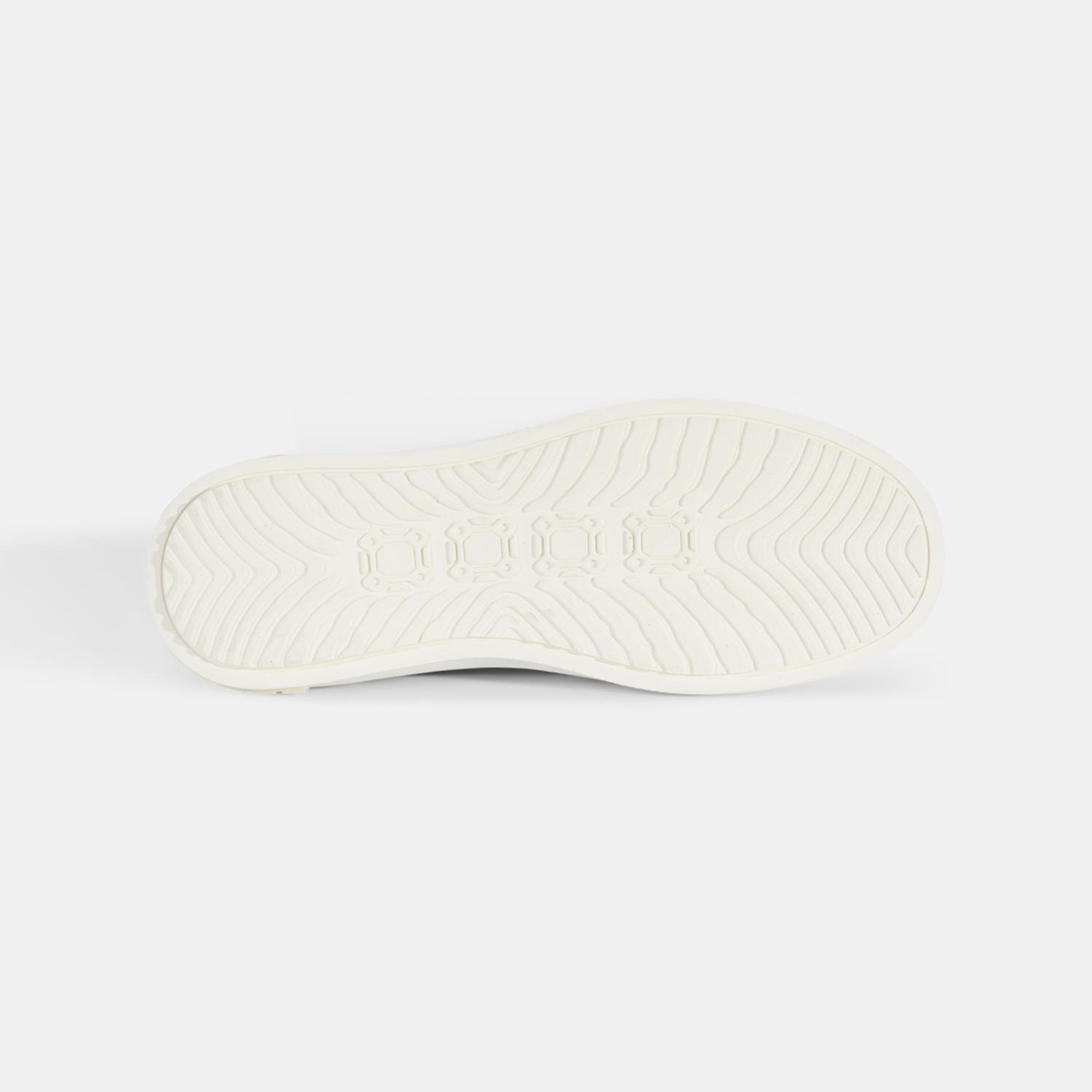 Erkek Beyaz Slip-On Deri Loafer