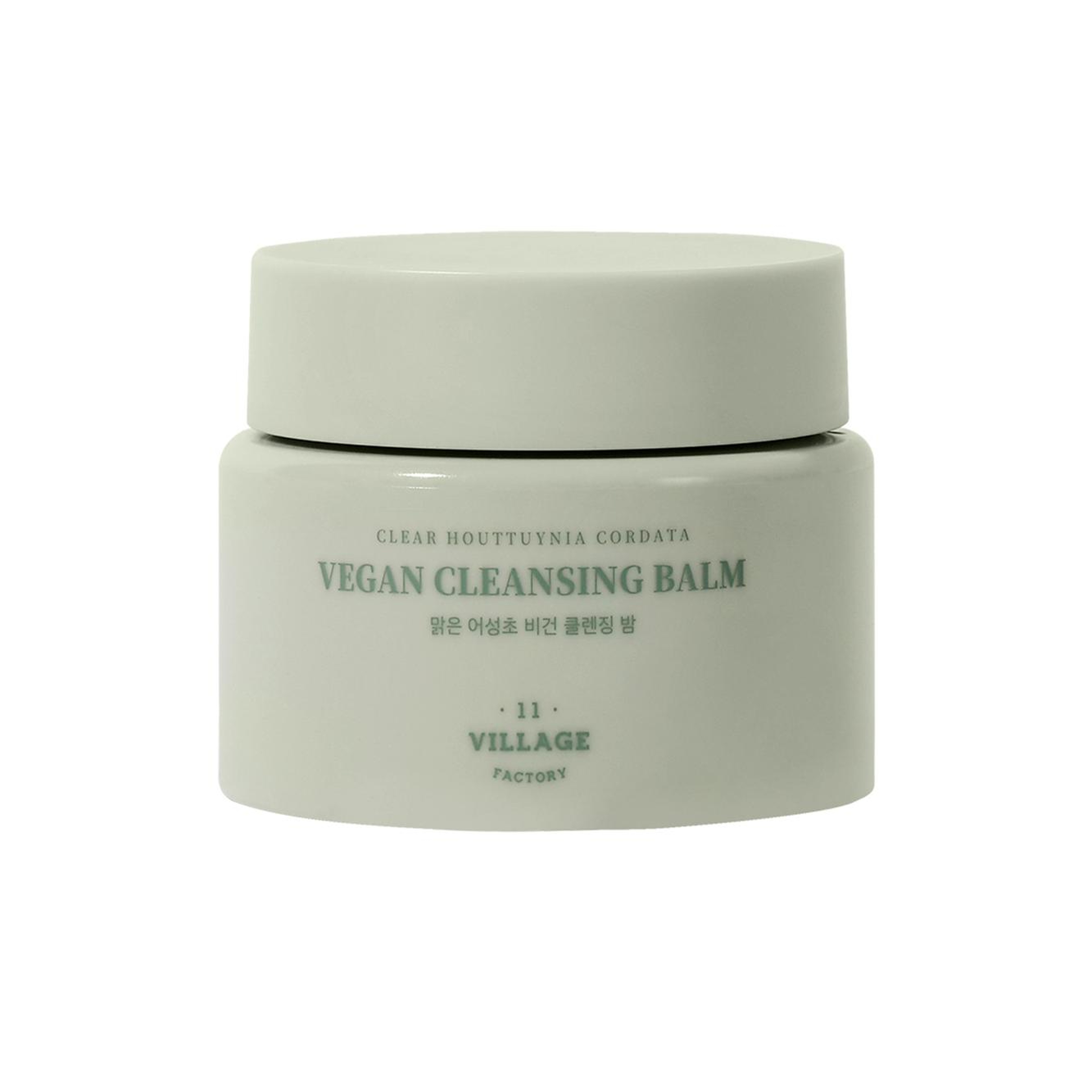 Village 11 Factory Clear Houttuynia Cordata Vegan Cleansing Balm 10ml - Şerbet Tipi Yatıştırıcı Heartleaf Vegan Makyaj ve Yüz Temizleme Balmı