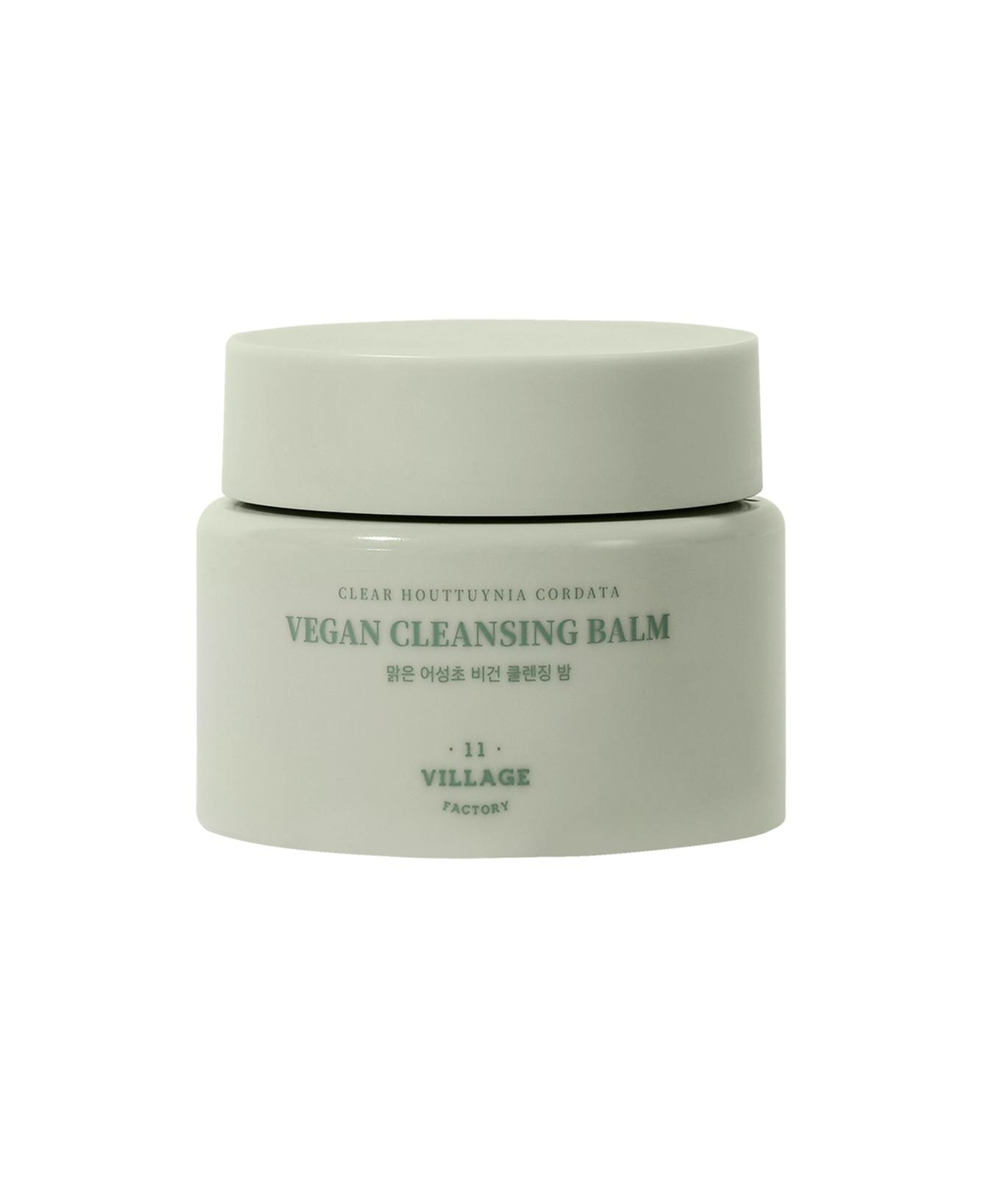 Village 11 Factory Clear Houttuynia Cordata Vegan Cleansing Balm 10ml - Şerbet Tipi Yatıştırıcı Heartleaf Vegan Makyaj ve Yüz Temizleme Balmı