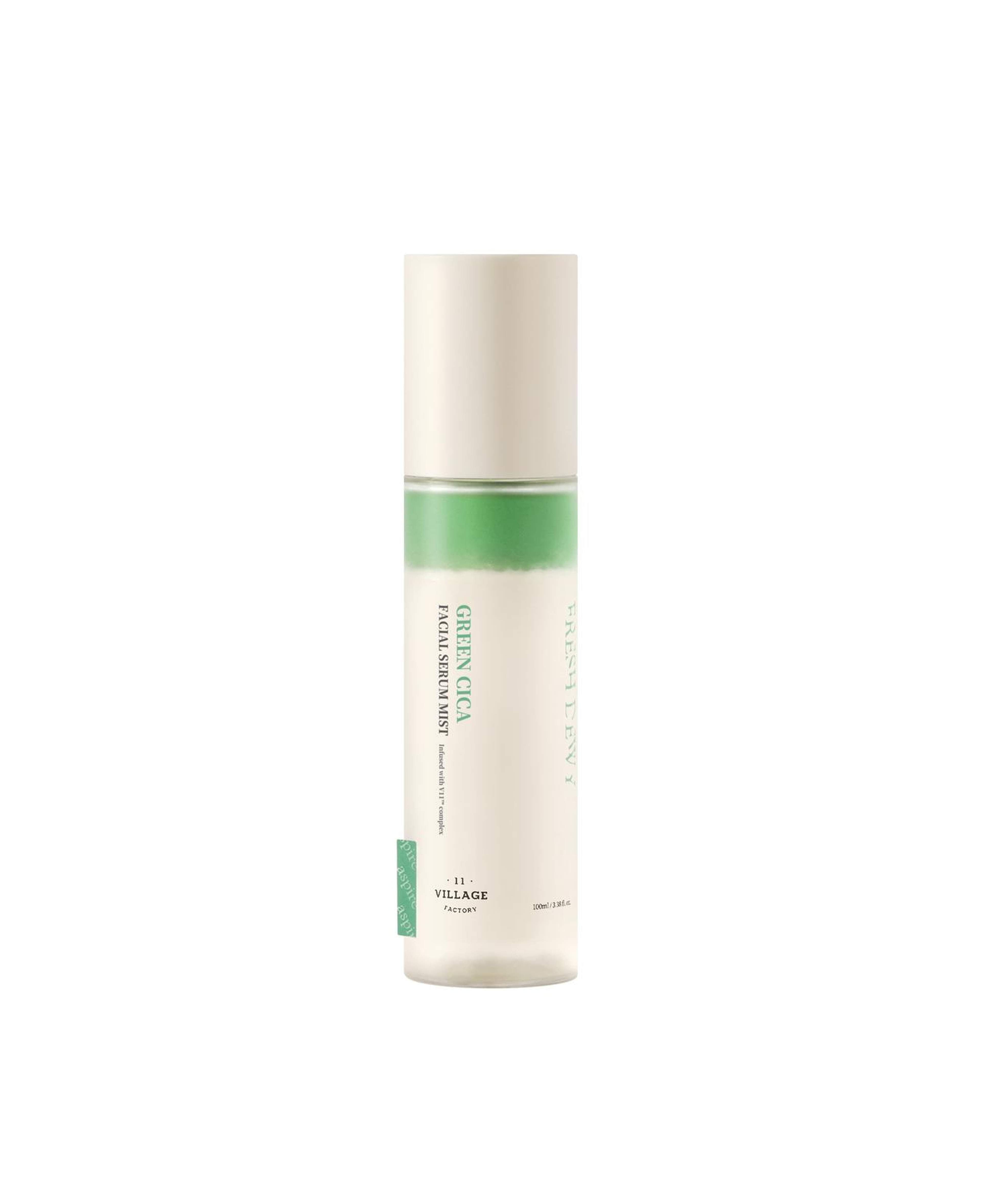 Village 11 Factory Fresh Dewy Green Cica Facial Serum Mist 100ml - Onarıcı & Sakinleştirici Vegan Serum Mist