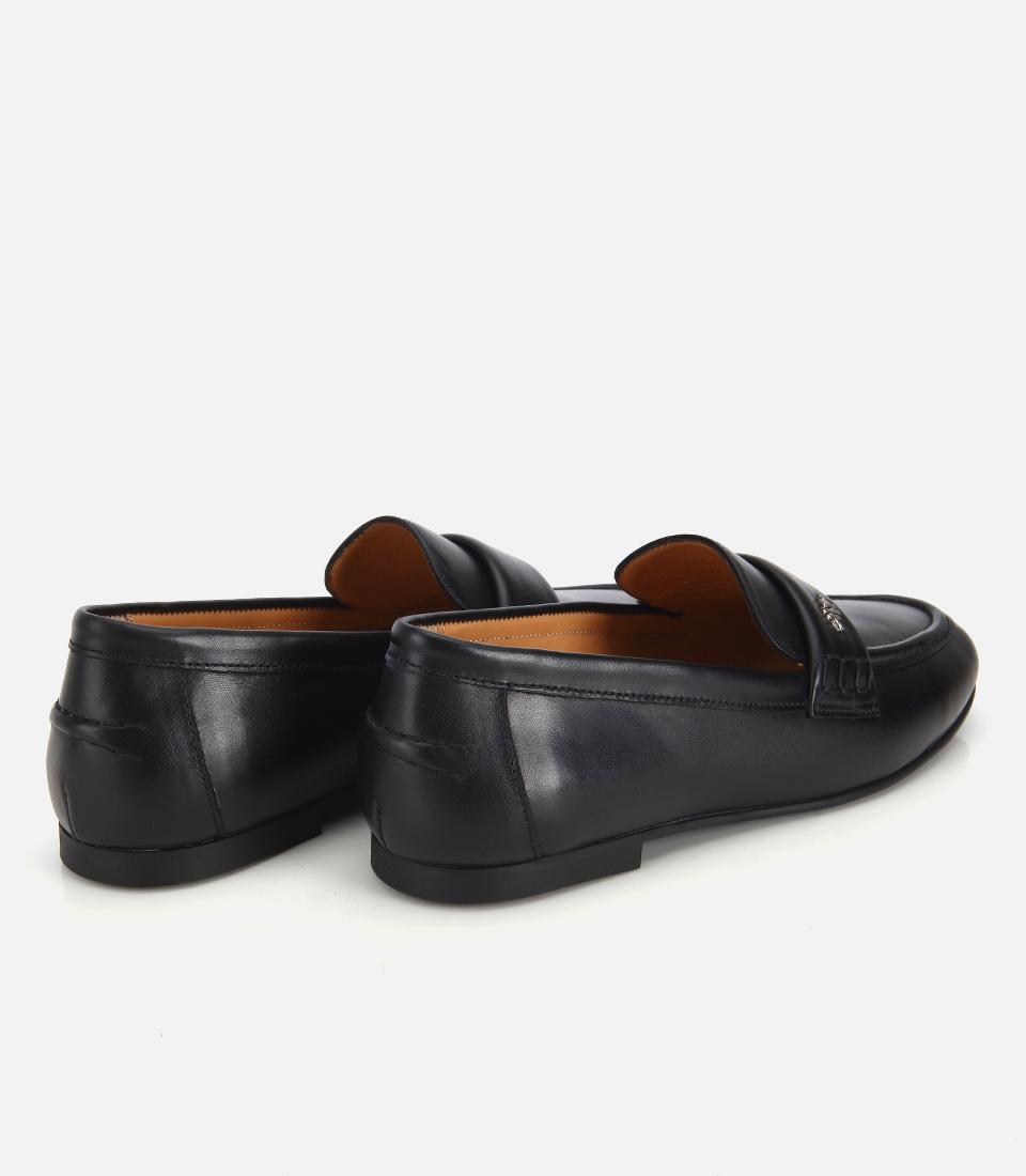 Kadın Deri Siyah Yumuşak Dokulu Klasik Loafer