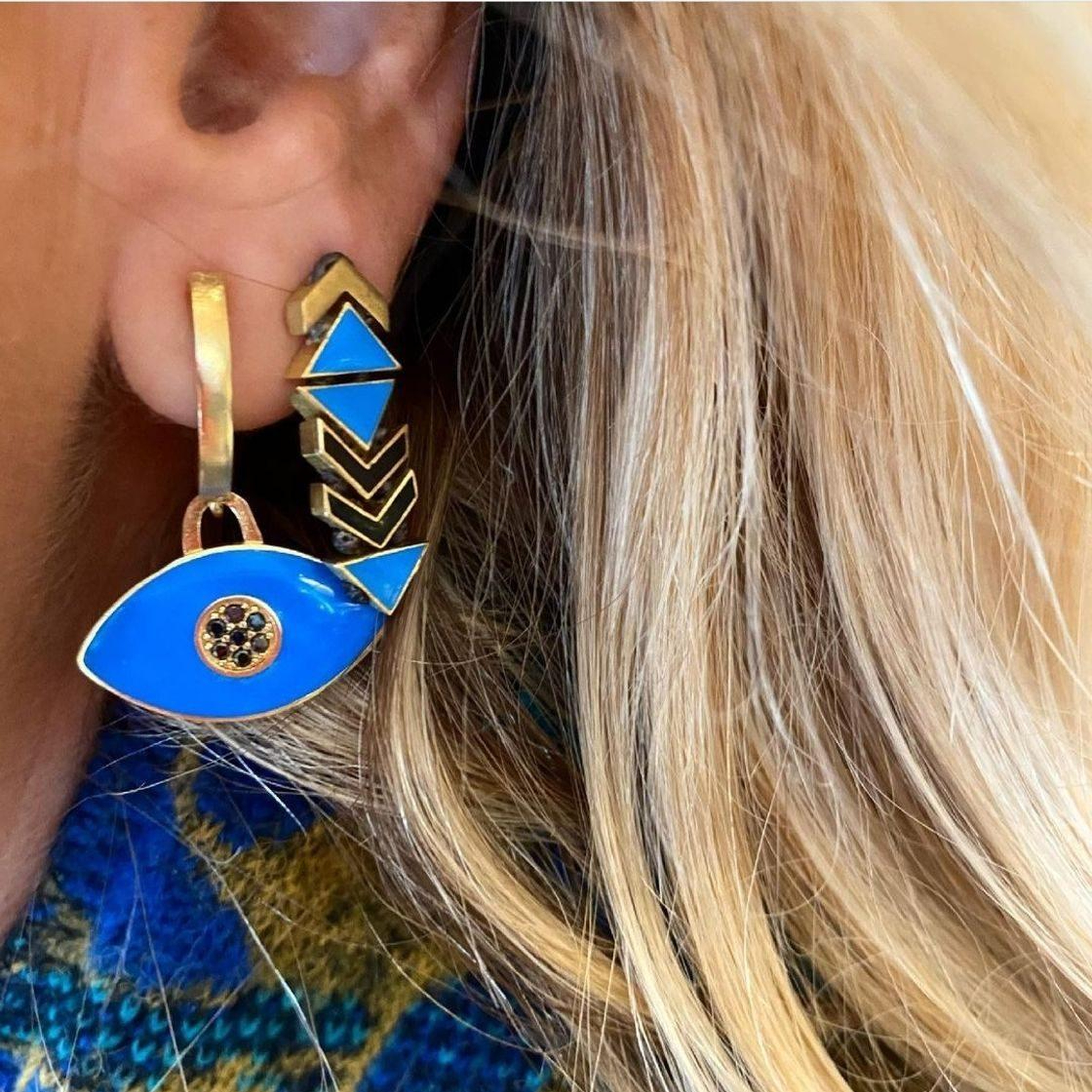 JUJU MOOD Evil Eye Küpe