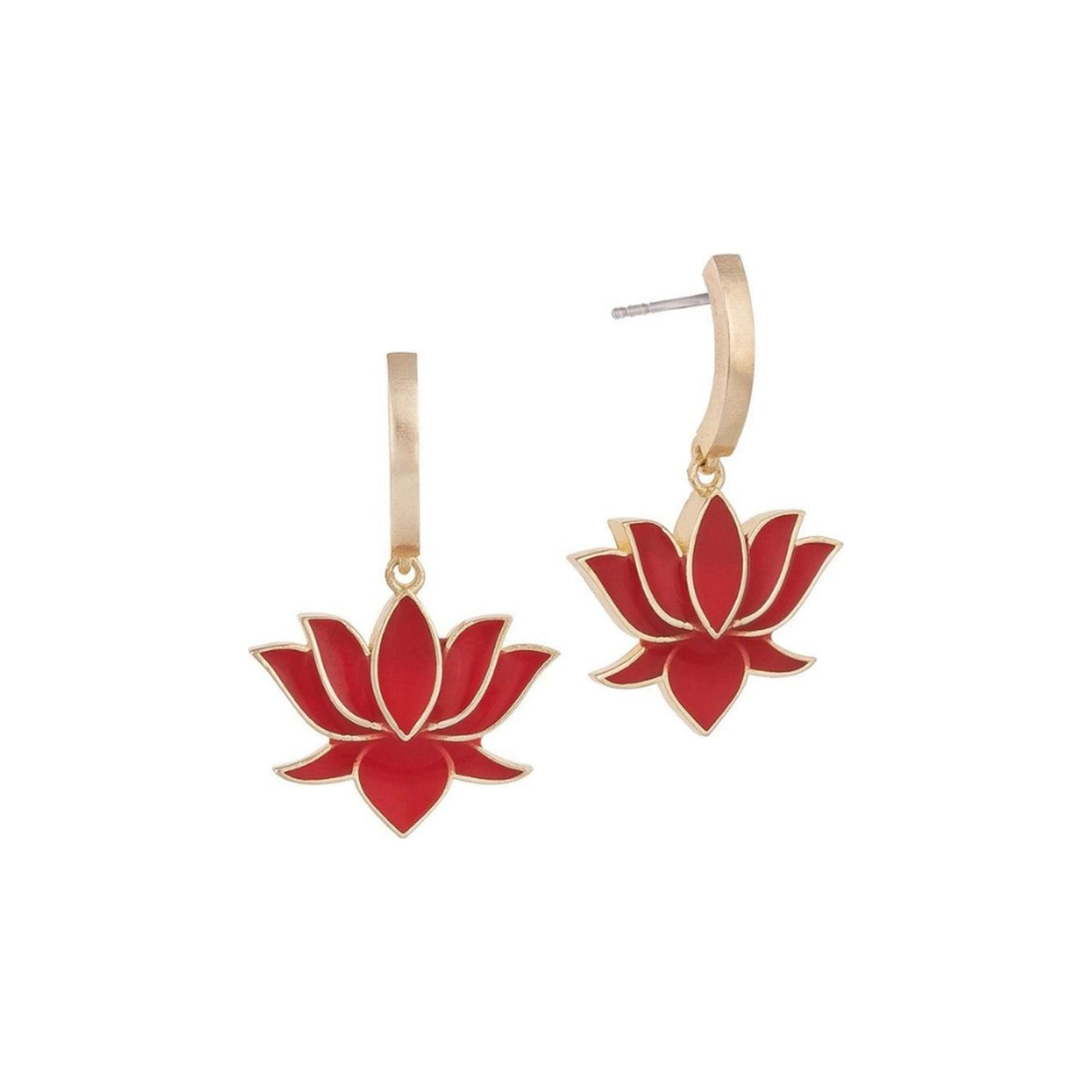 JUJU MOOD Lotus Flower Küpe