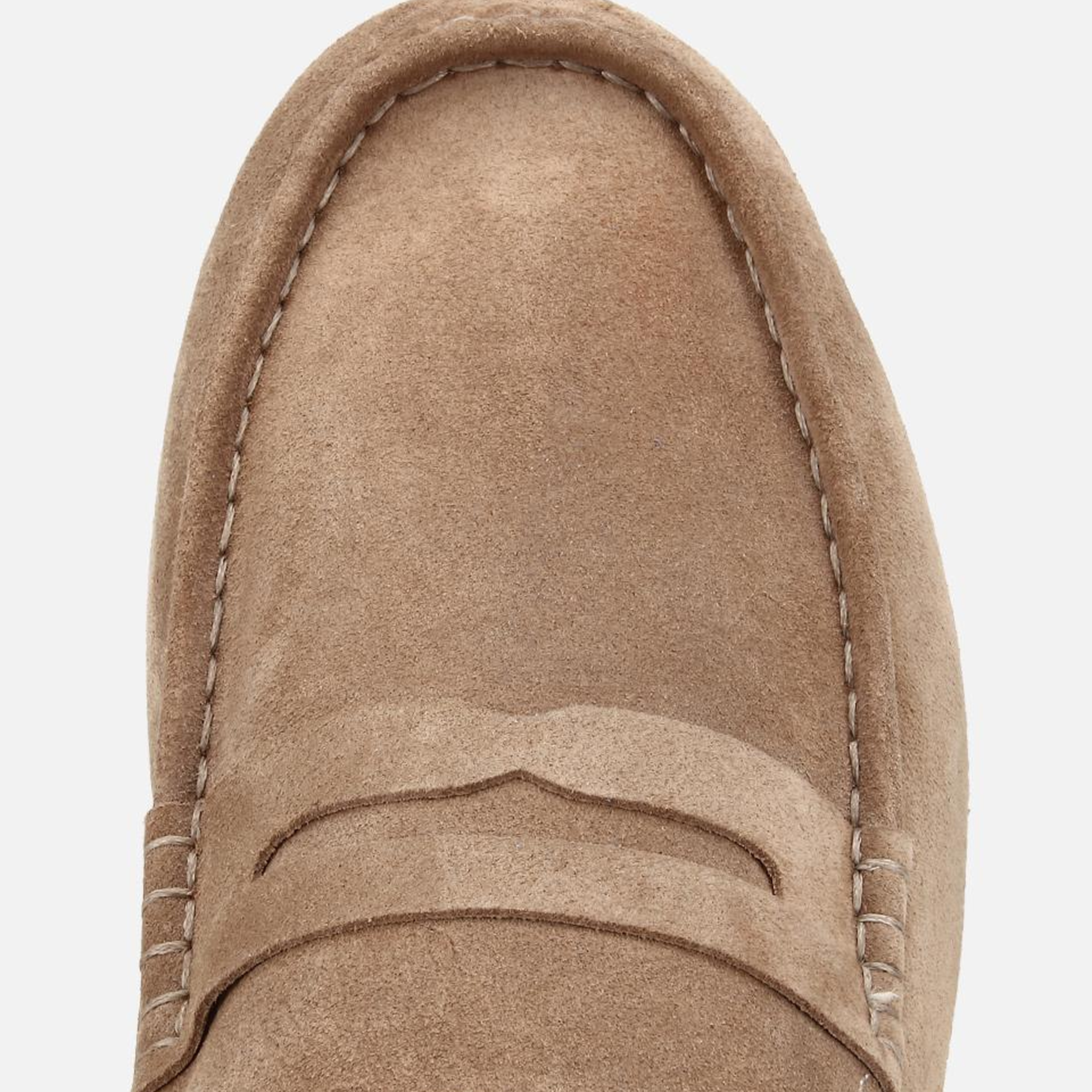 Erkek Süet Deri Açık Kahverengi Comfort Loafer Ayakkabı