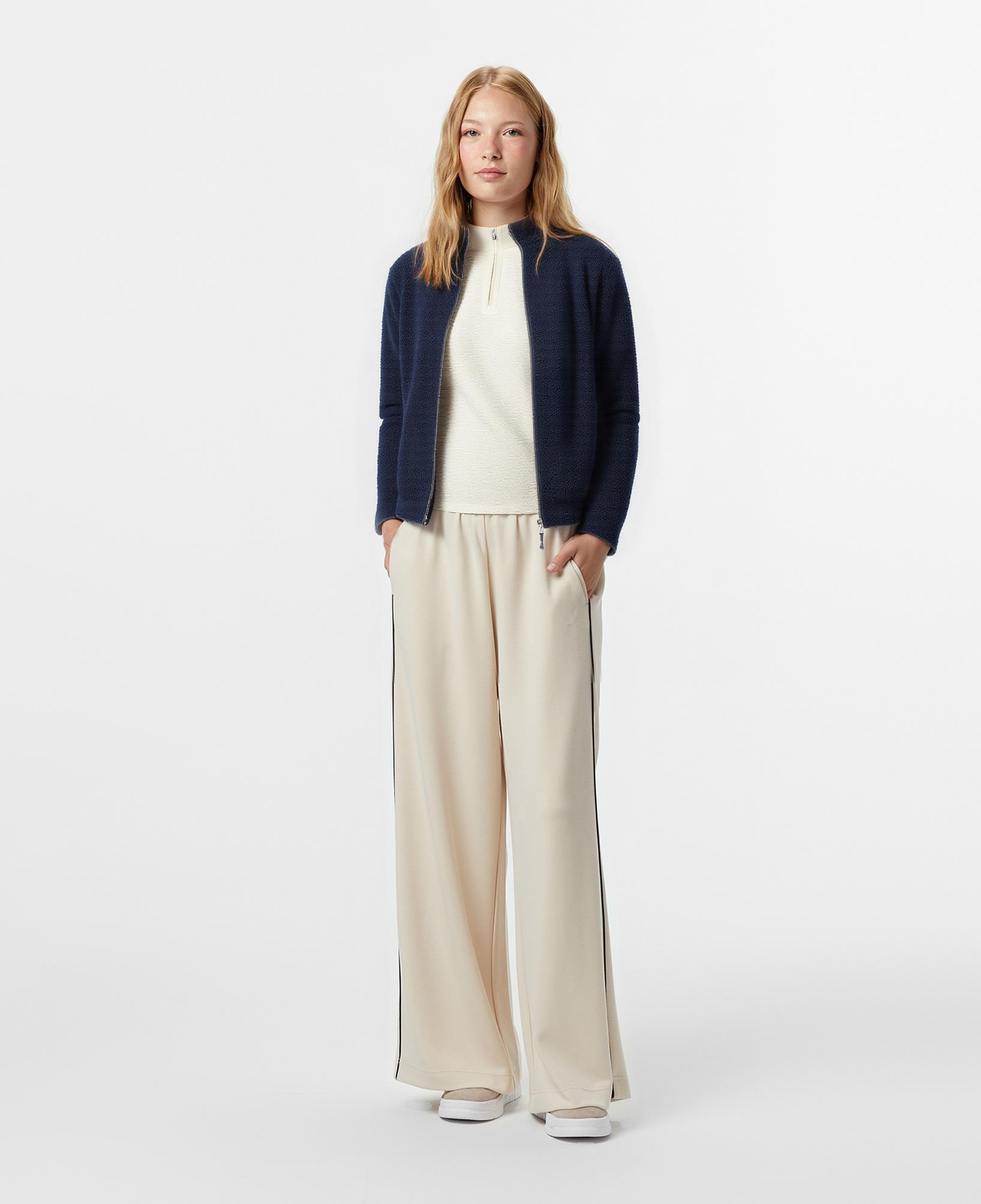 Nautica Kadın Lacivert Oversize Sweatshirt