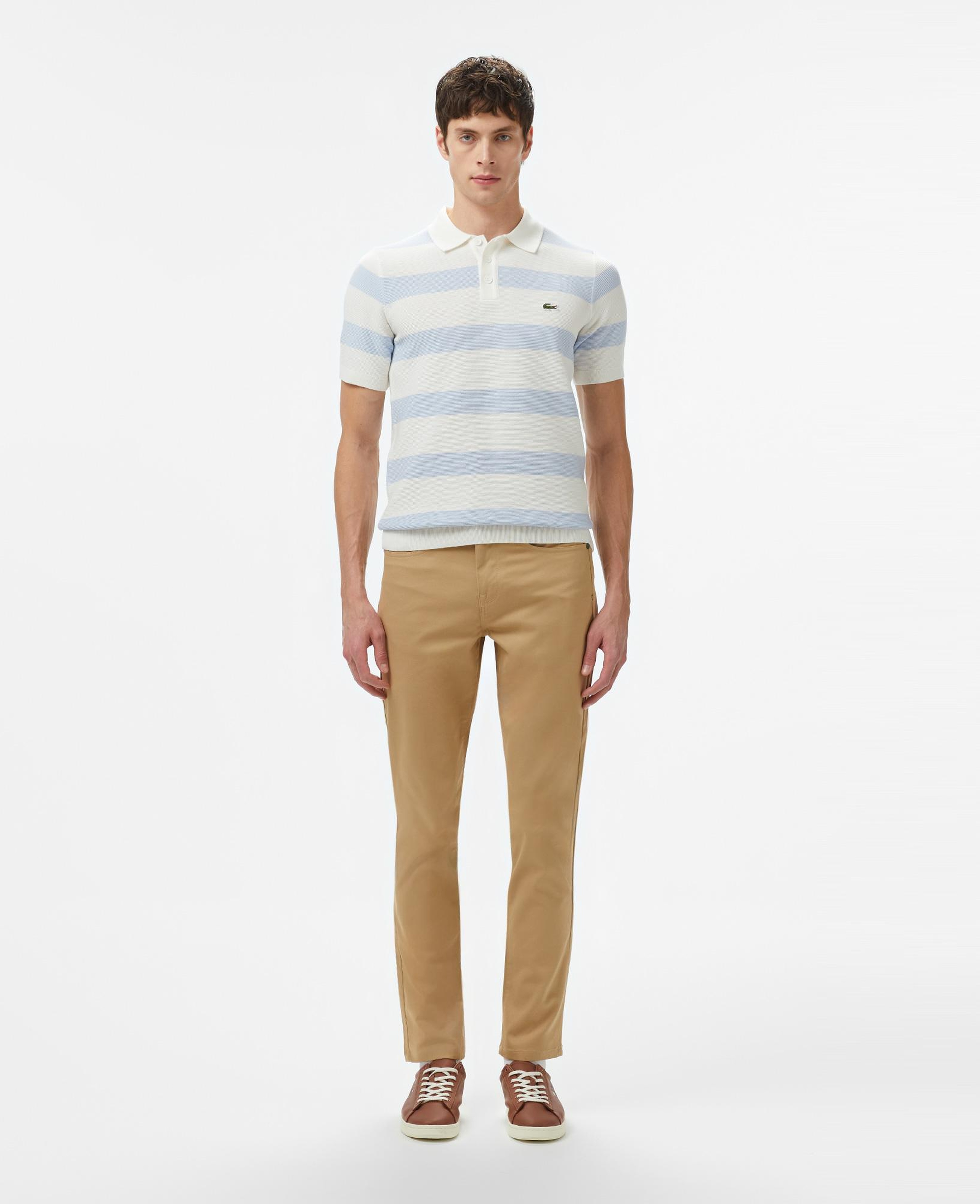 Lacoste Erkek Slim Fit Bej Jean Pantolon